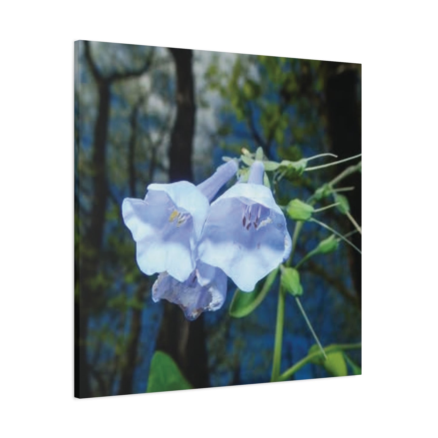 Floral Canvas Wall Art Print, Nature Decor, Gift for Flower Lovers, Home Decoration, Botanical Artwork