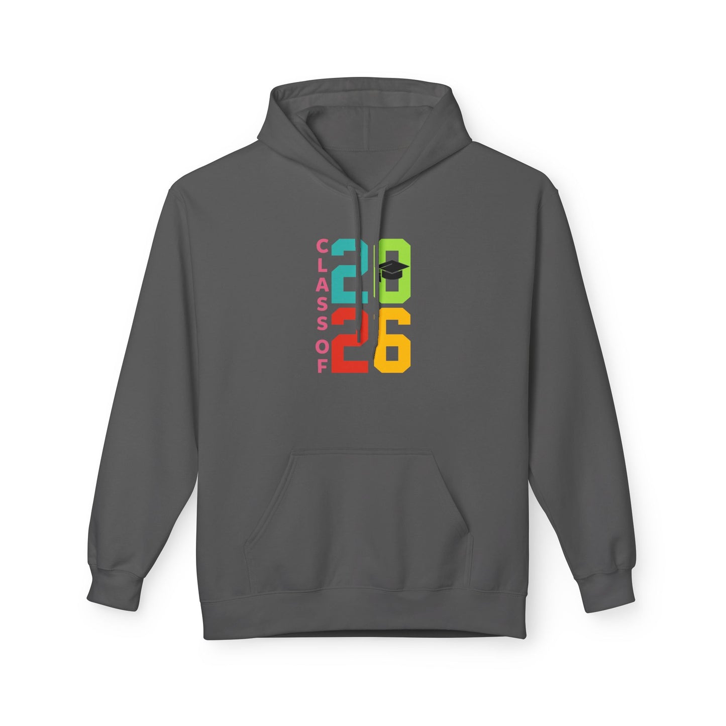 Class of 2026 Unisex Fleece Hoodie, Graduation Gift, College Bound Apparel, Cozy Layer, Student Spirit Wear