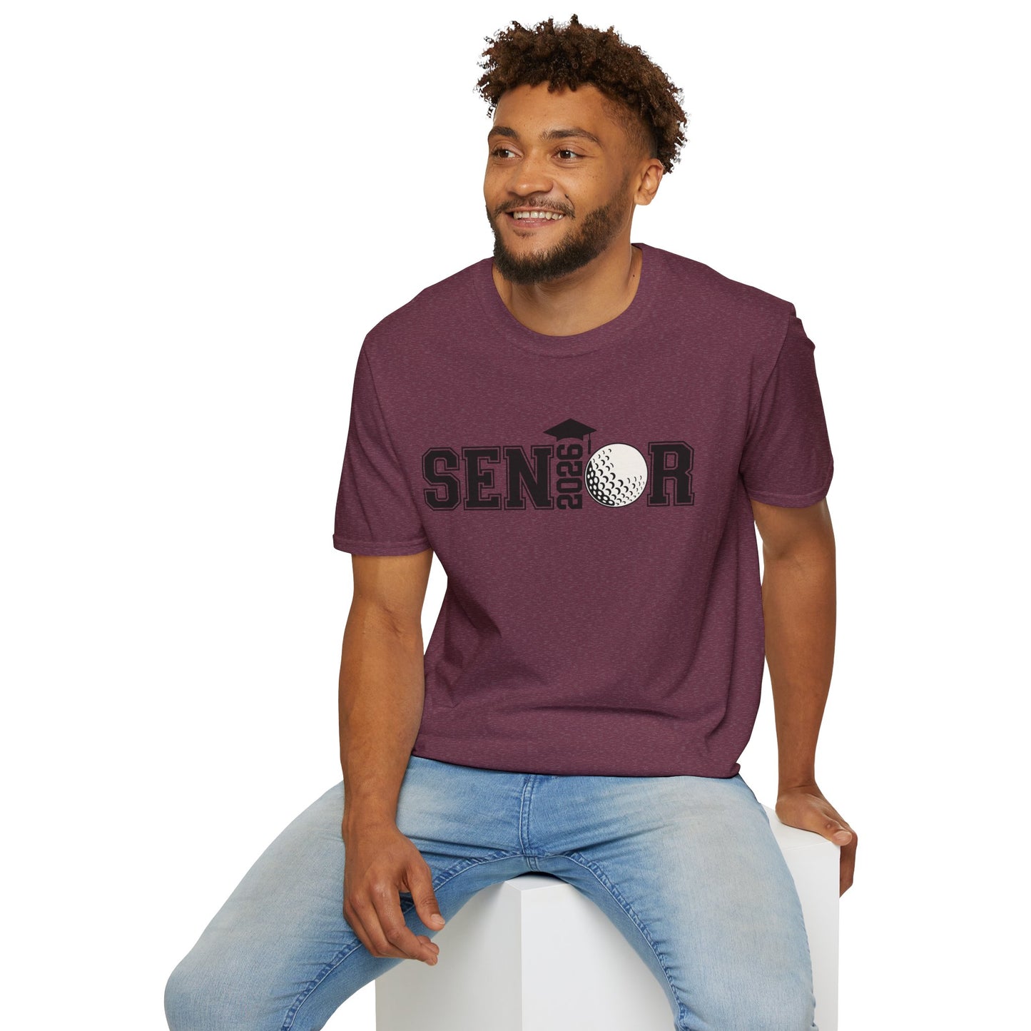 Senior Golf 2026 Unisex T-Shirt – Graduation Tee, Senior Shirt, Gift for Graduates, Class of 2026 Merchandise, Cool Casual Wear