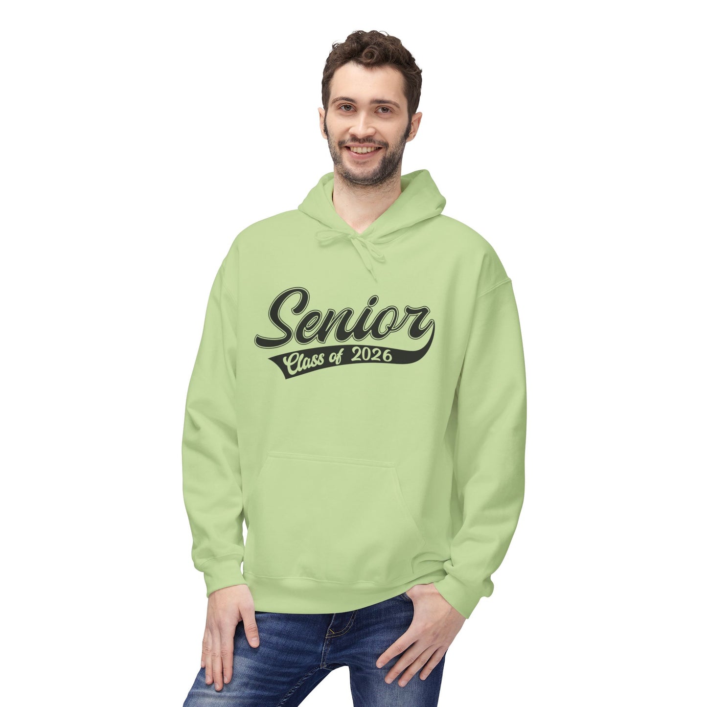 Class of 2026 Senior Hoodie | Unisex Midweight Fleece | Graduation Gift | College Bound | Class Spirit Wear, Trendy Graduation Apparel