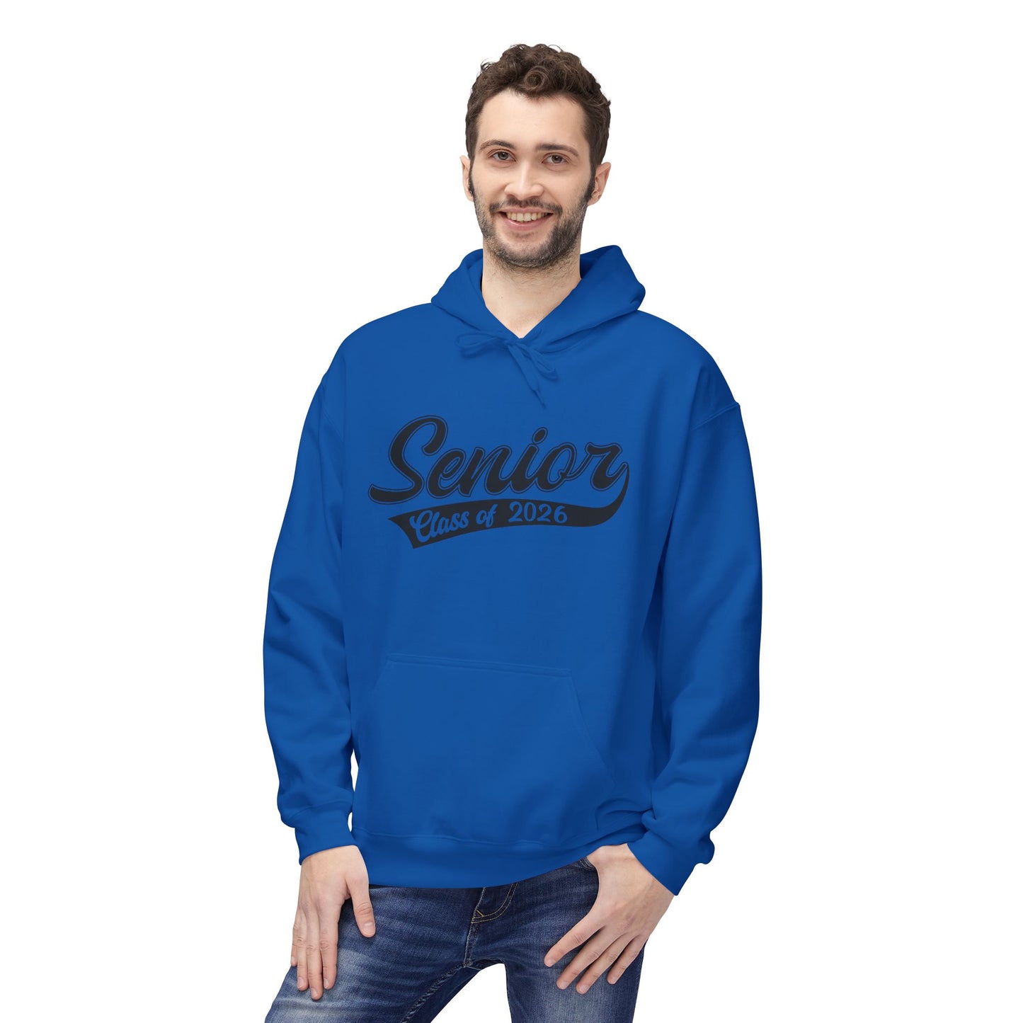 Class of 2026 Senior Hoodie | Unisex Midweight Fleece | Graduation Gift | College Bound | Class Spirit Wear, Trendy Graduation Apparel