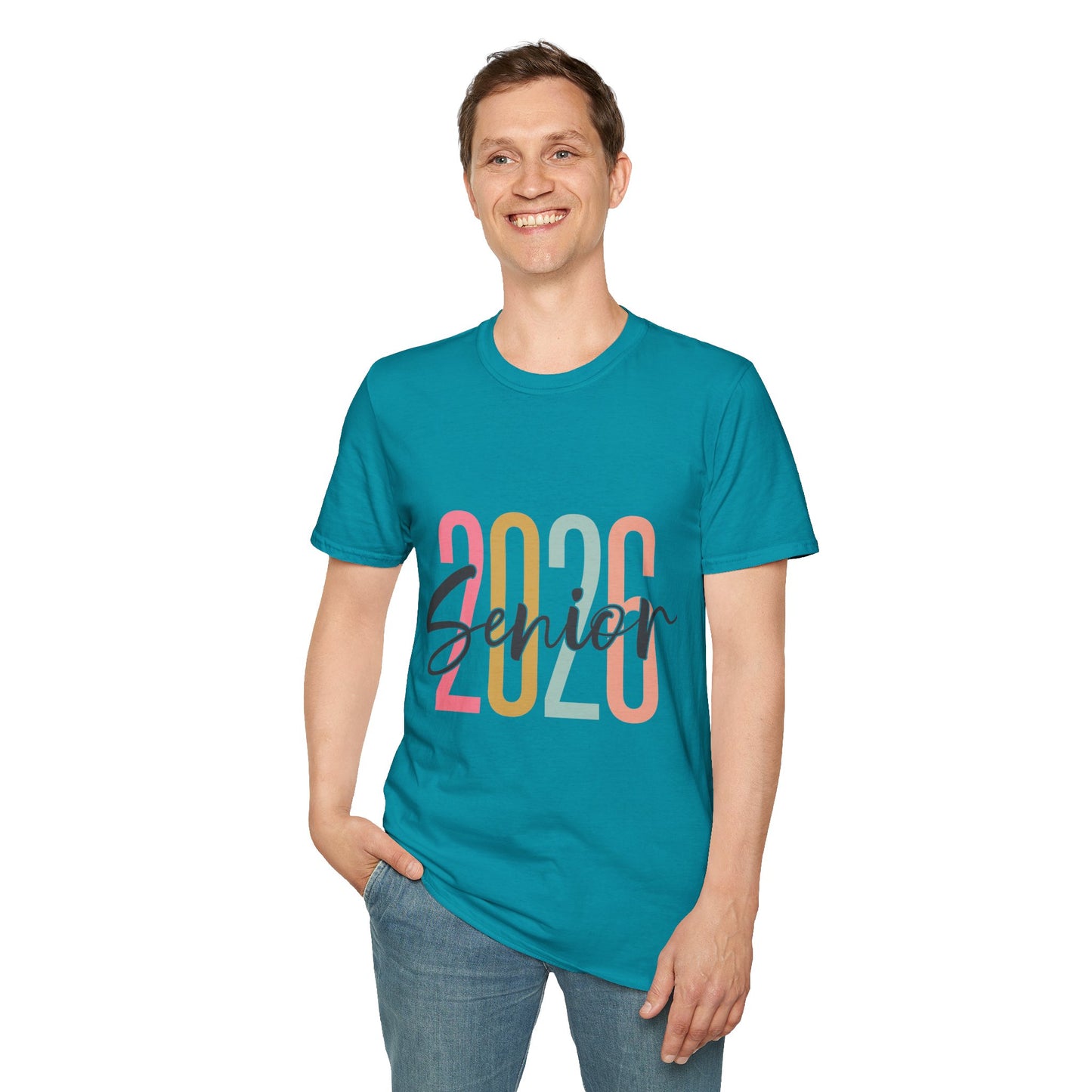 Graduating Class 2026 Unisex Softstyle T-Shirt | Senior Tee | High School Graduate Shirt | Celebration Apparel | Trendy Graduation Gift
