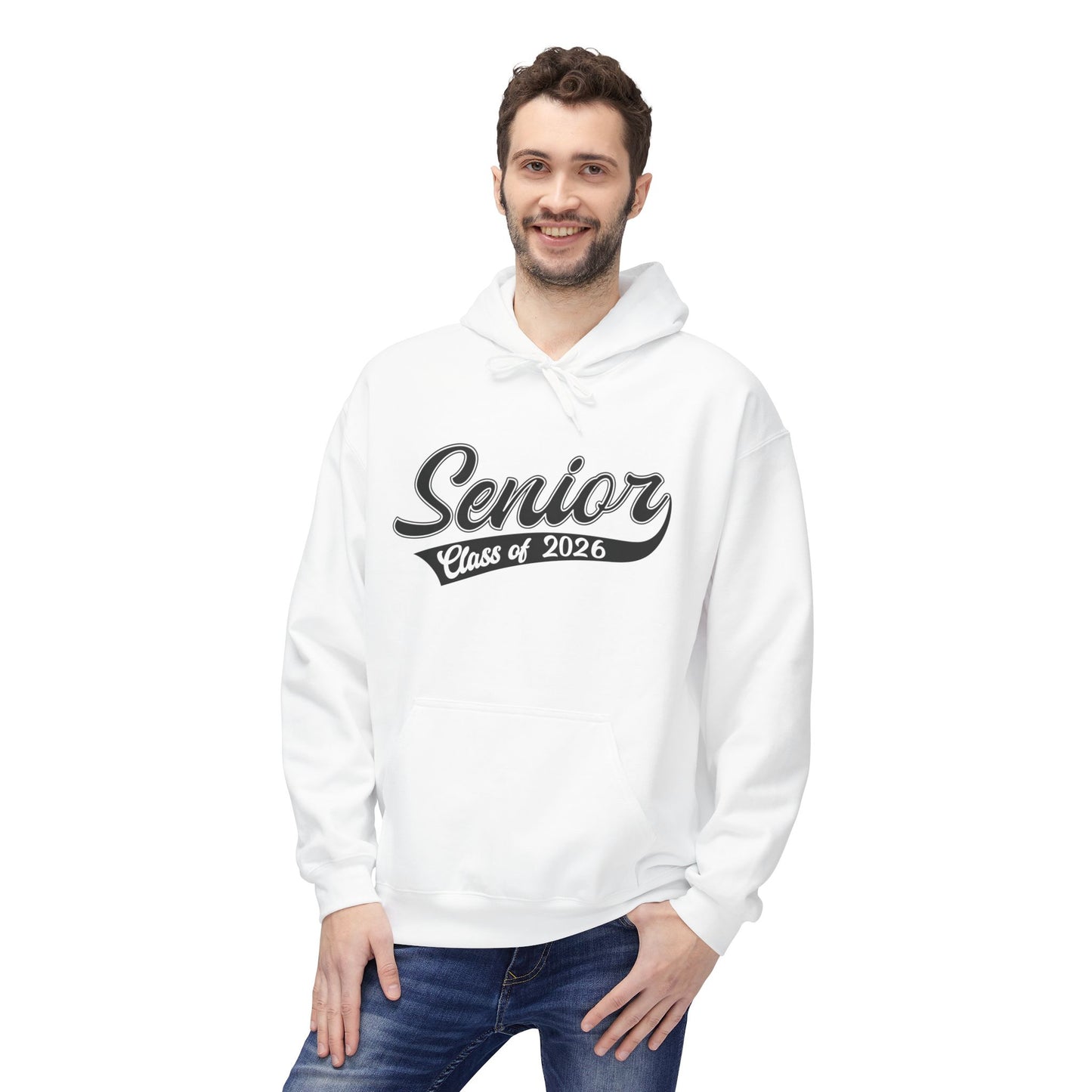 Class of 2026 Senior Hoodie | Unisex Midweight Fleece | Graduation Gift | College Bound | Class Spirit Wear, Trendy Graduation Apparel