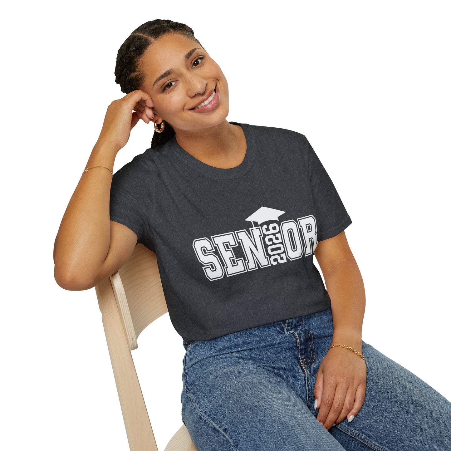 Class of 2026 Senior T-Shirt, Graduation Tee, Unisex Softstyle Shirt for Graduates, Perfect for Parties and Celebrations, Gift for Seniors