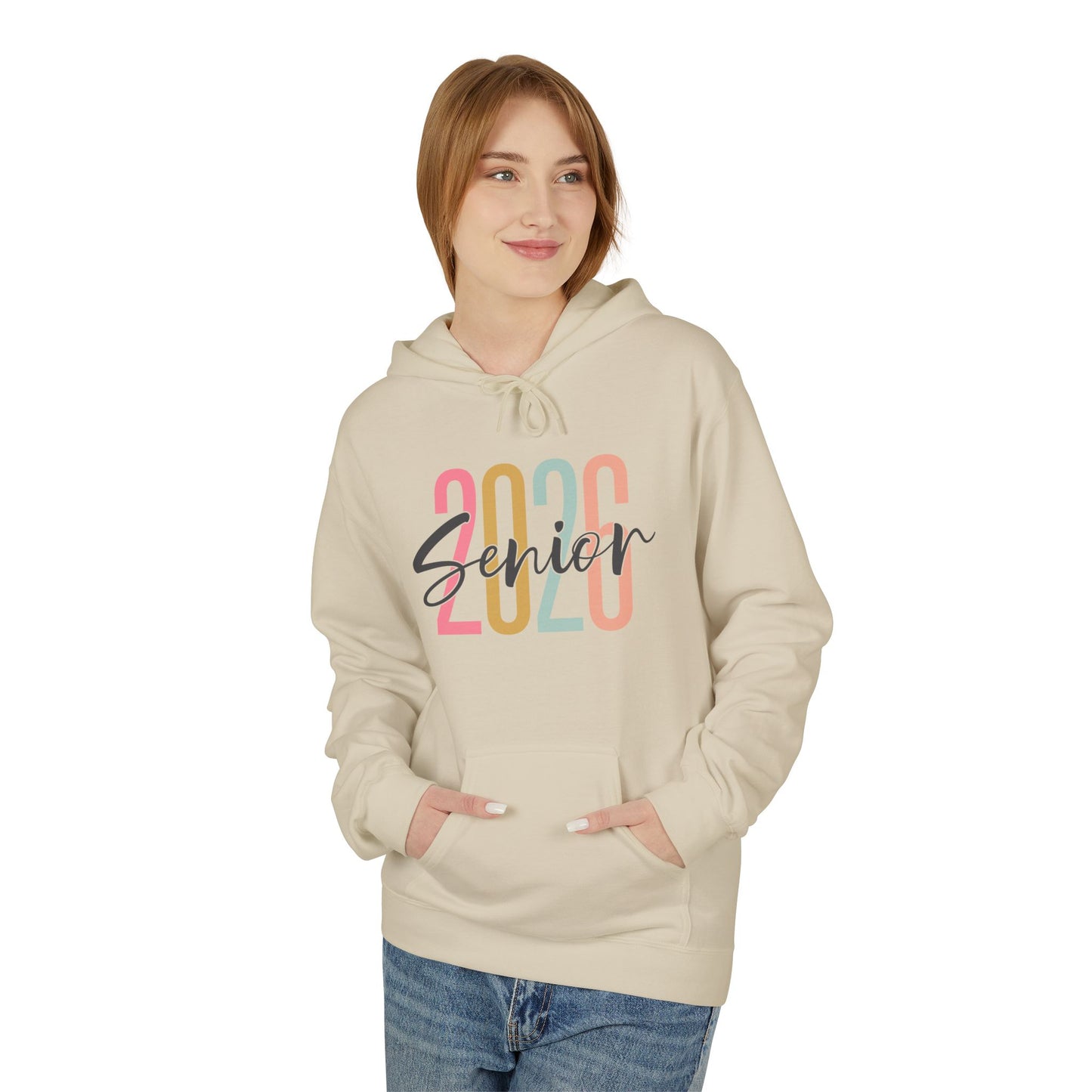 Class of 2026 Senior Hoodie, Graduation Gift, Unisex Fleece Sweatshirt, Cozy Senior Apparel, Perfect for Celebrations