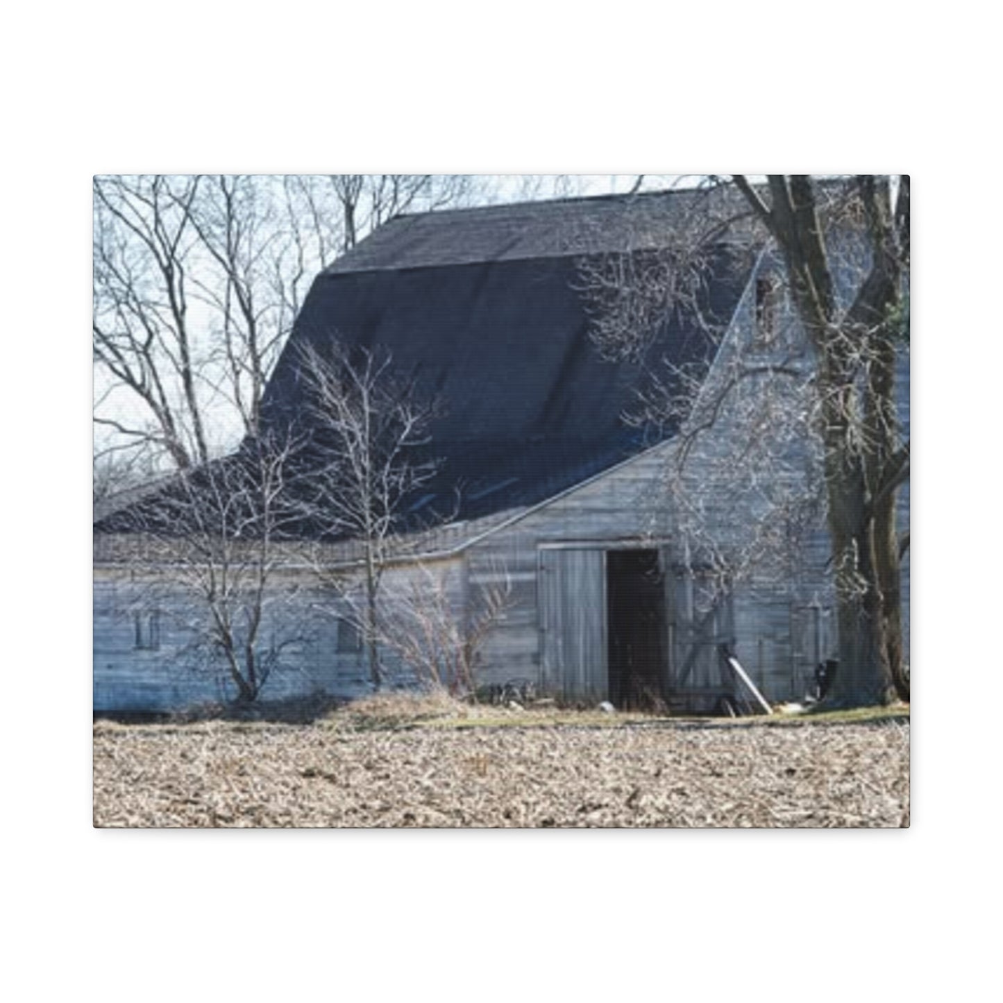Rustic Barn Canvas Wall Art, Barn Decor, Country Home Decor, Farmhouse Wall Art, Rustic Home Decoration