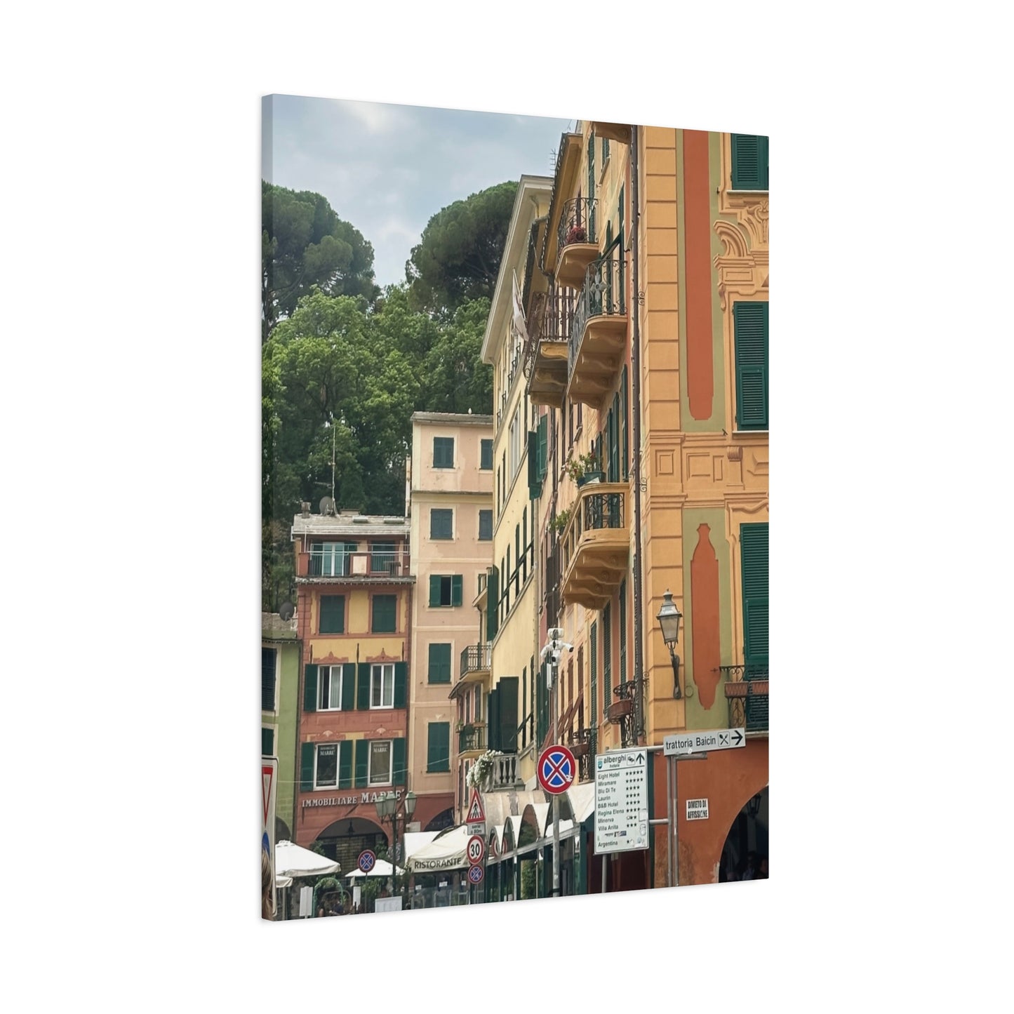 Italian Balcony Wall Decor, Home Decor, Gift for Art Lovers, Cozy Aesthetic, Travel Inspiration
