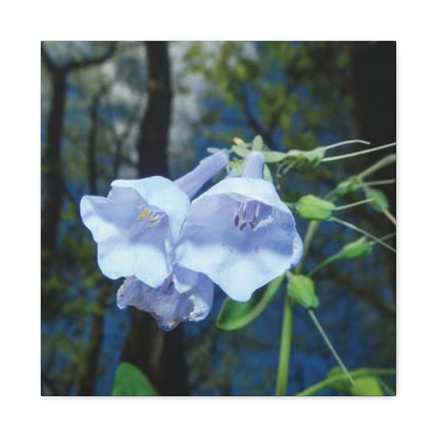 Floral Canvas Wall Art Print, Nature Decor, Gift for Flower Lovers, Home Decoration, Botanical Artwork