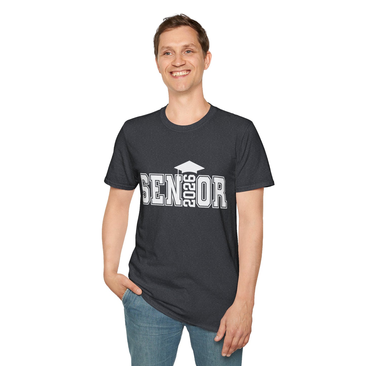 Class of 2026 Senior T-Shirt, Graduation Tee, Unisex Softstyle Shirt for Graduates, Perfect for Parties and Celebrations, Gift for Seniors