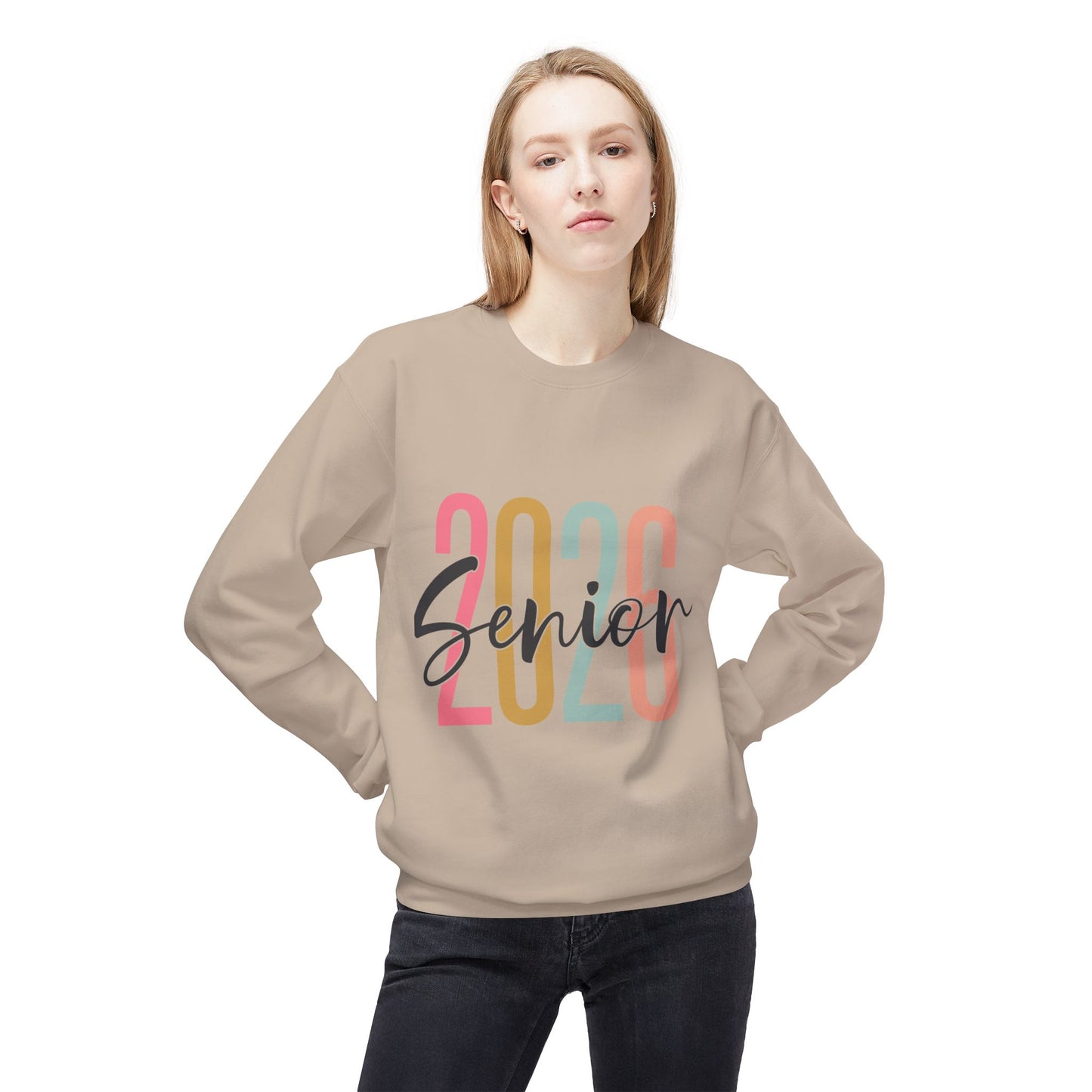 Senior 2026 Crewneck Sweatshirt, Graduation Gift, Unisex Sweatshirt, Class of 2026 Apparel, Cozy Casual Wear, High School Senior