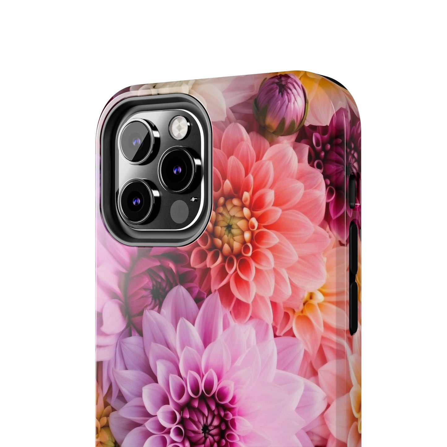 Floral Tough Phone Cases, Durable Phone Cover, Flower Print Case, Gift for Her, Spring Accessories, Custom Phone Case