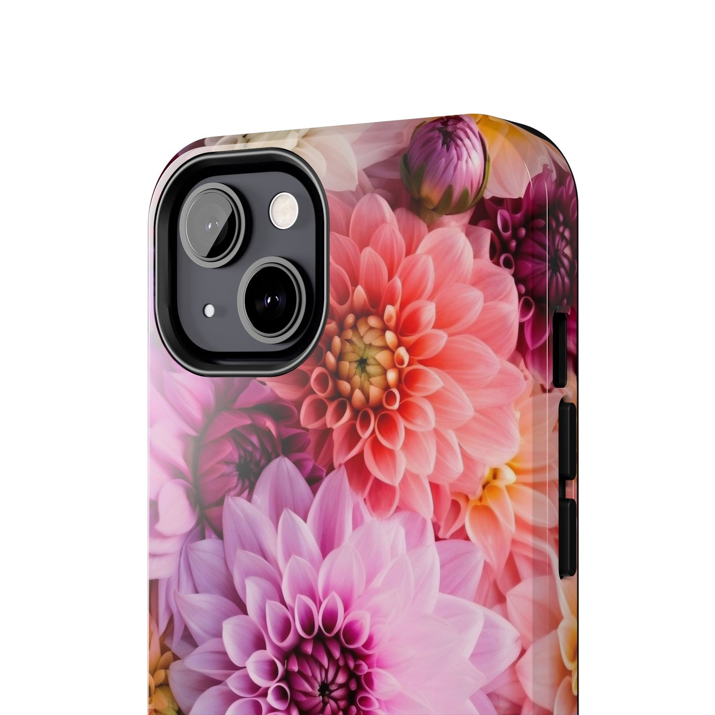 Floral Tough Phone Cases, Durable Phone Cover, Flower Print Case, Gift for Her, Spring Accessories, Custom Phone Case