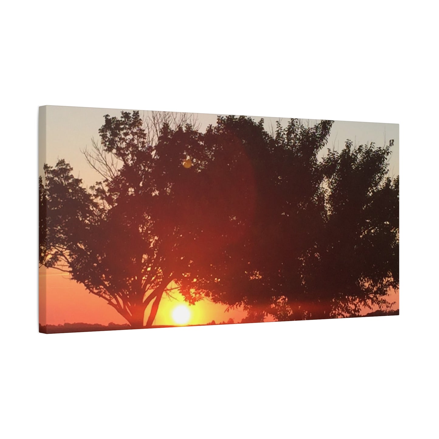 Sunset Serenity Canvas Wall Art, Relaxing Home Decor, Nature Print, Gift for Nature Lovers, Sunset Aesthetic, Art for Living Room