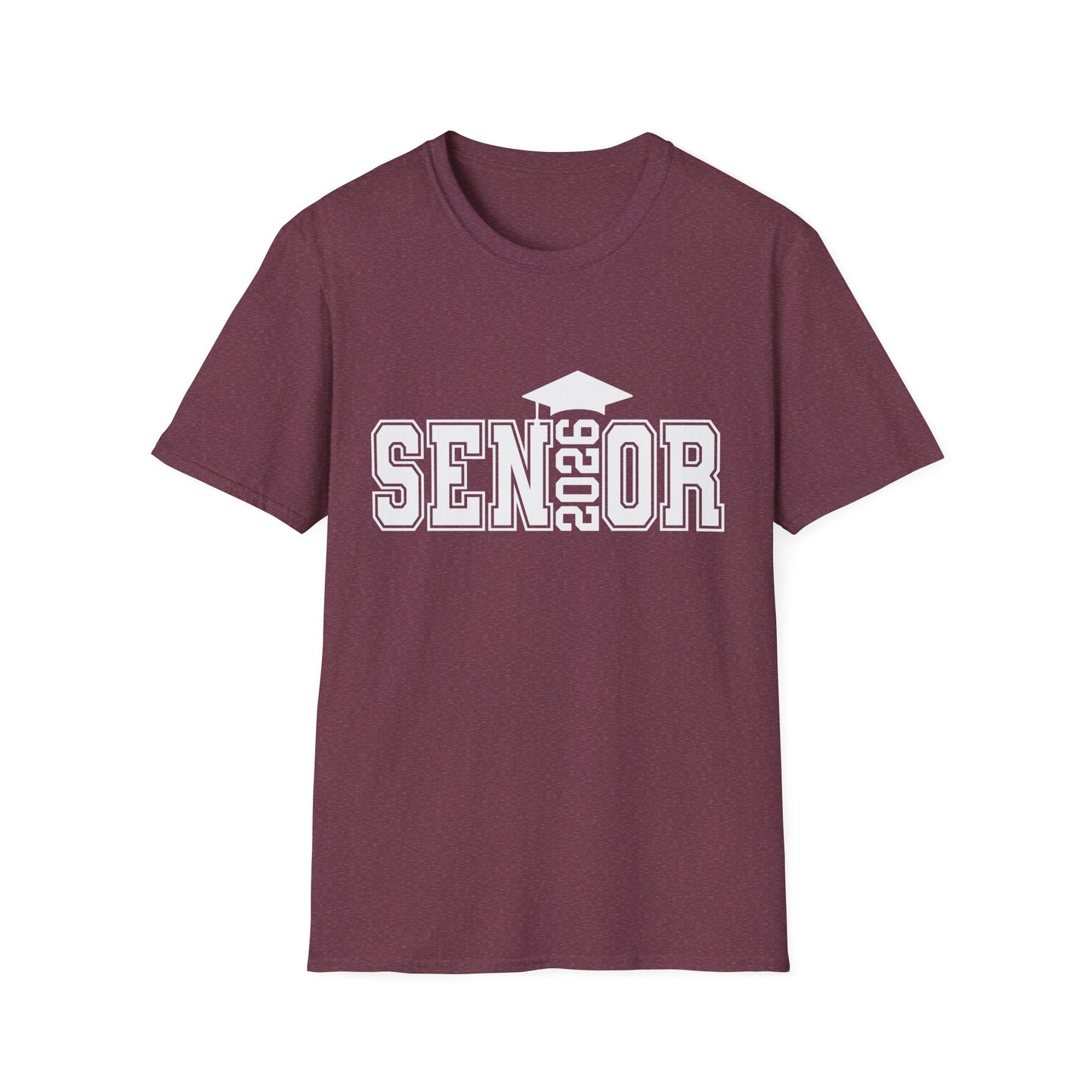 Class of 2026 Senior T-Shirt, Graduation Tee, Unisex Softstyle Shirt for Graduates, Perfect for Parties and Celebrations, Gift for Seniors