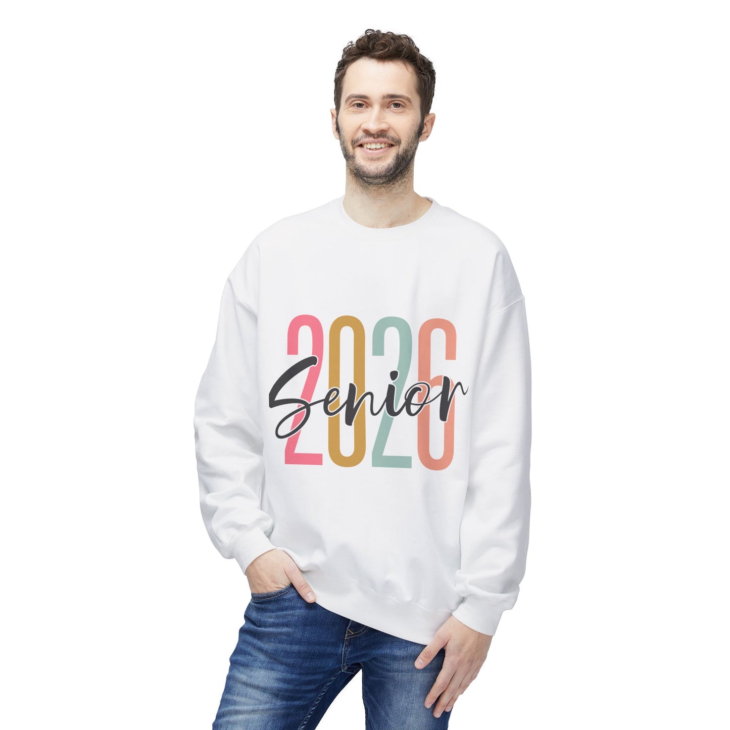 Senior 2026 Crewneck Sweatshirt, Graduation Gift, Unisex Sweatshirt, Class of 2026 Apparel, Cozy Casual Wear, High School Senior