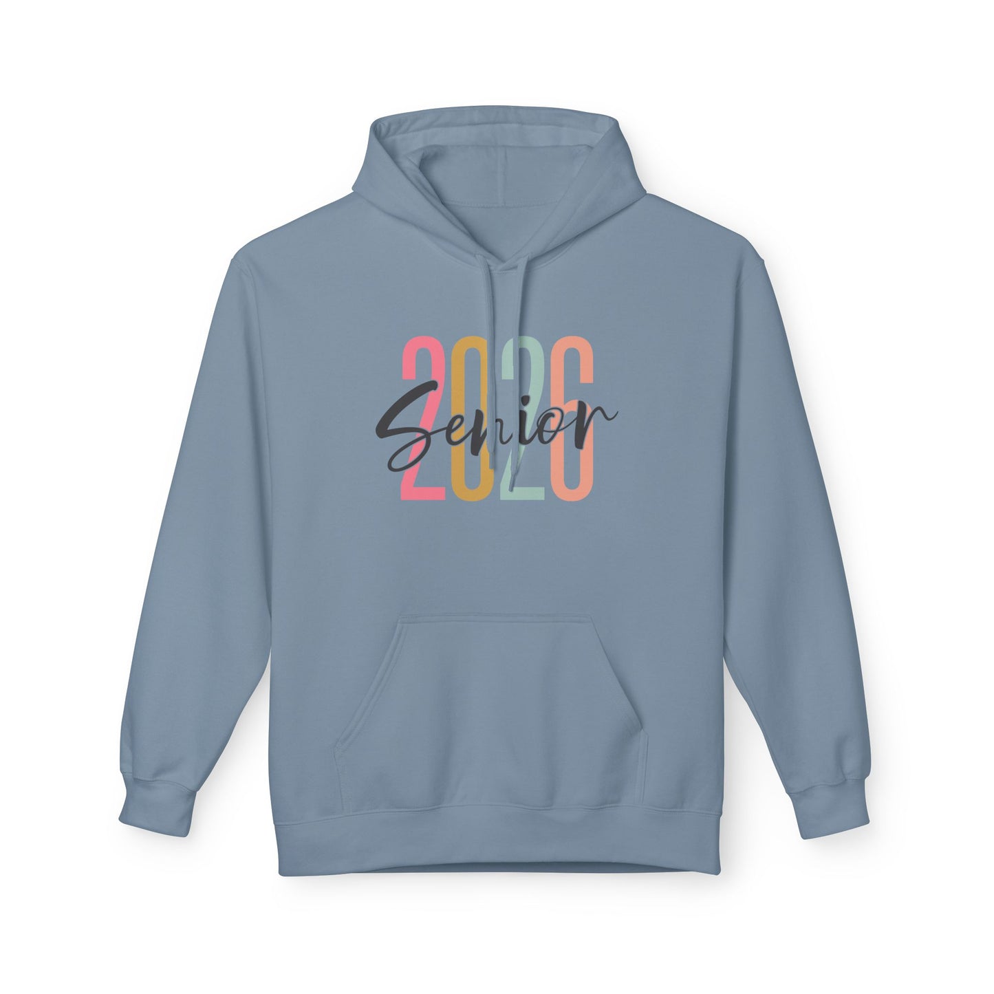 Class of 2026 Senior Hoodie, Graduation Gift, Unisex Fleece Sweatshirt, Cozy Senior Apparel, Perfect for Celebrations