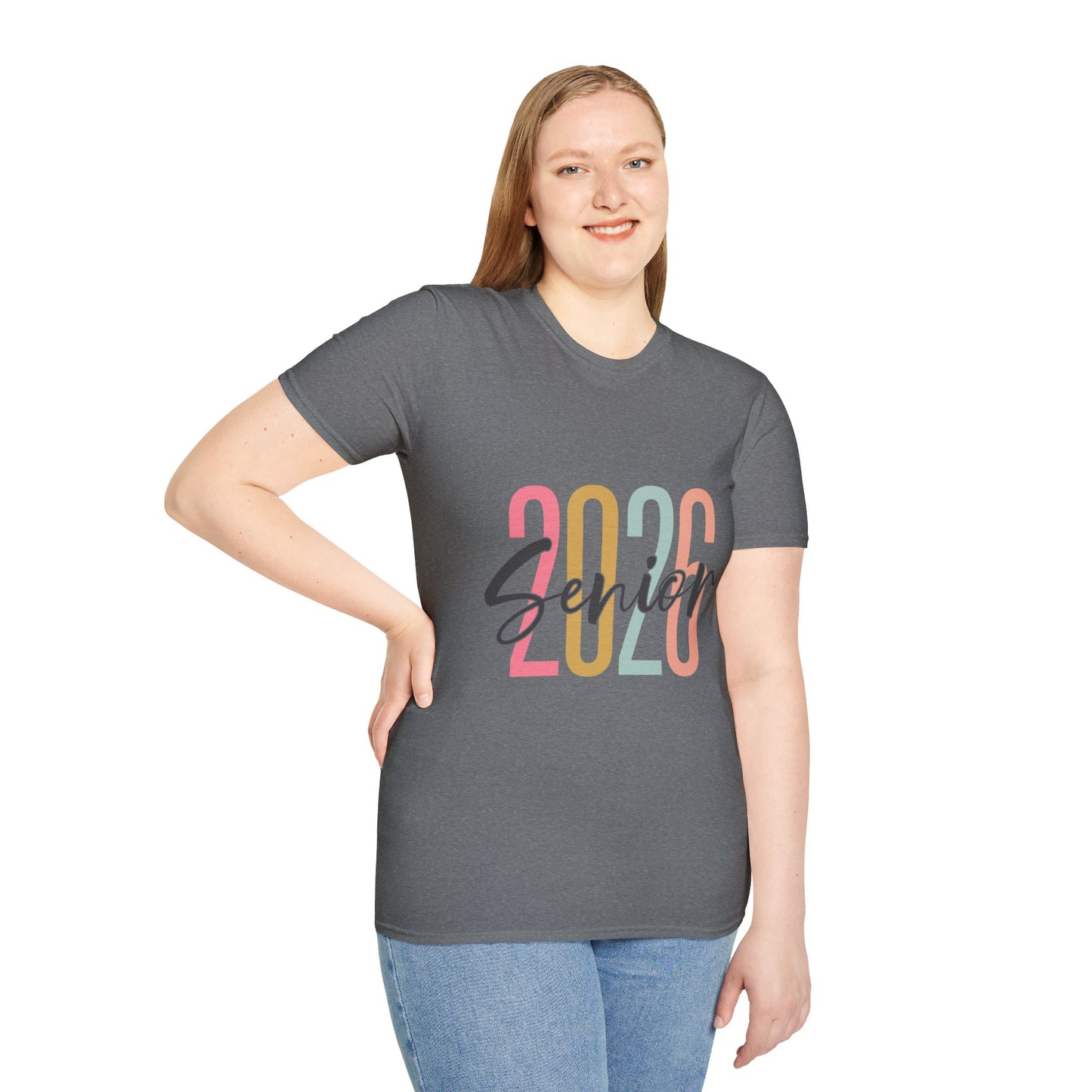 Graduating Class 2026 Unisex Softstyle T-Shirt | Senior Tee | High School Graduate Shirt | Celebration Apparel | Trendy Graduation Gift
