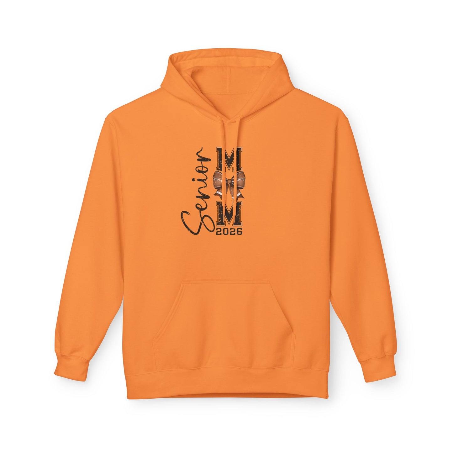 2026 Senior Football Mom, Fleece Hoodie,