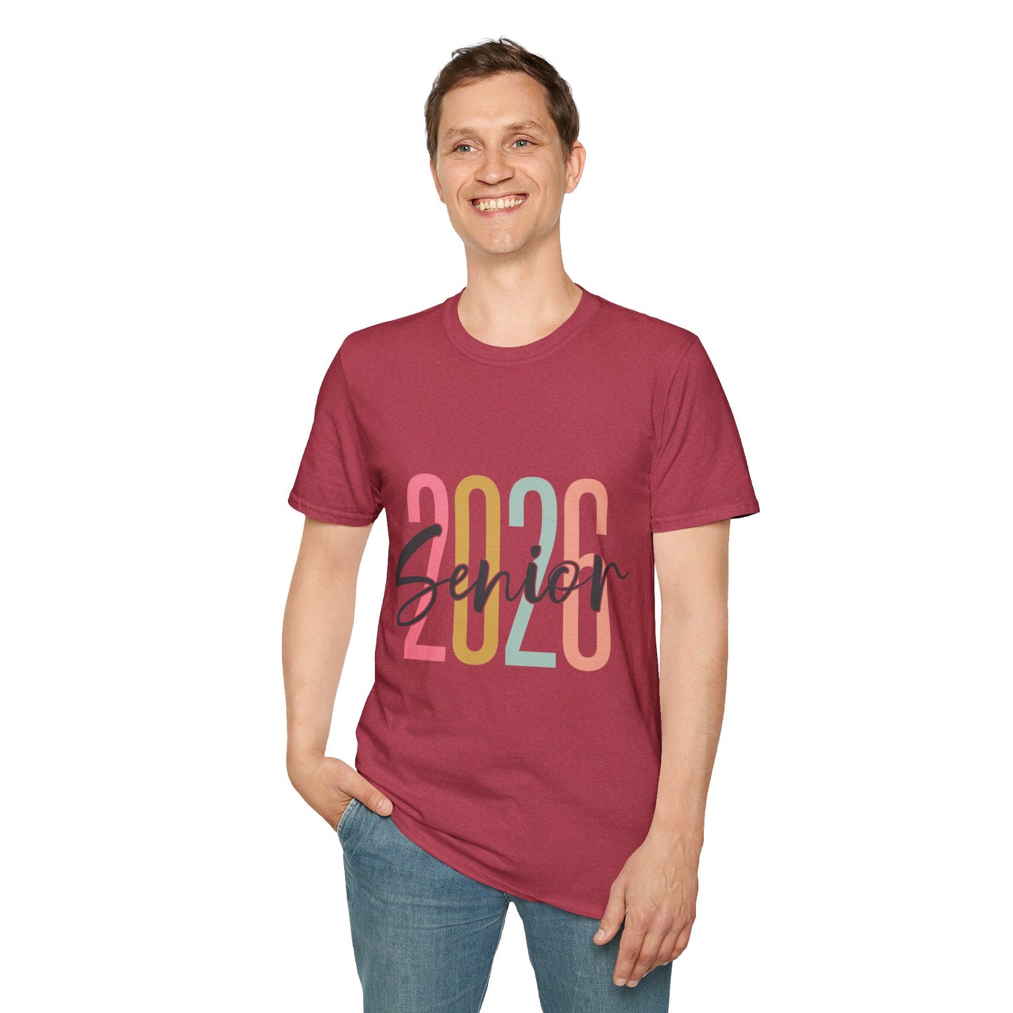 Graduating Class 2026 Unisex Softstyle T-Shirt | Senior Tee | High School Graduate Shirt | Celebration Apparel | Trendy Graduation Gift