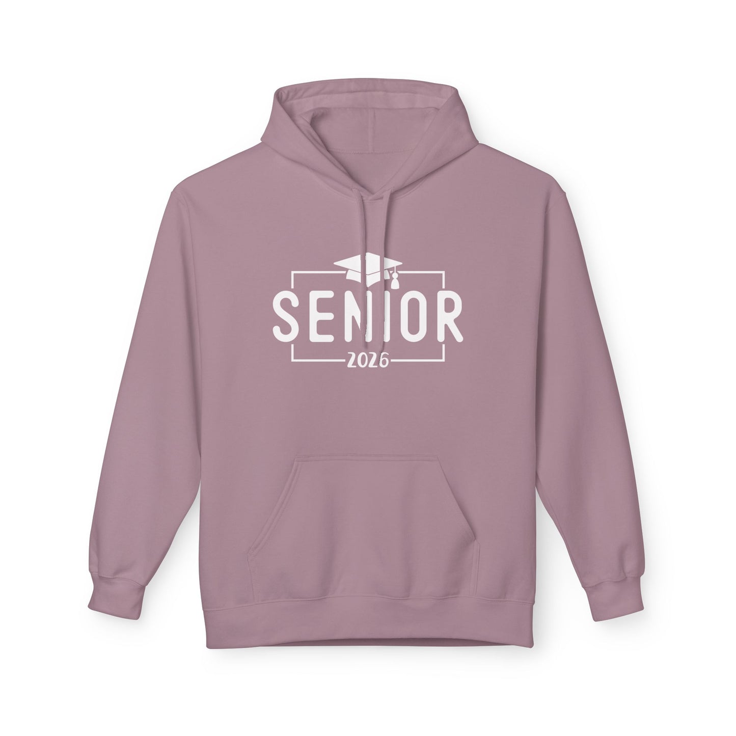 2026 Senior Unisex Midweight Fleece Hoodie, Graduation Gift, Class of 2026 Apparel, Cozy Hoodie, Unique Grad Clothing, High School Senior