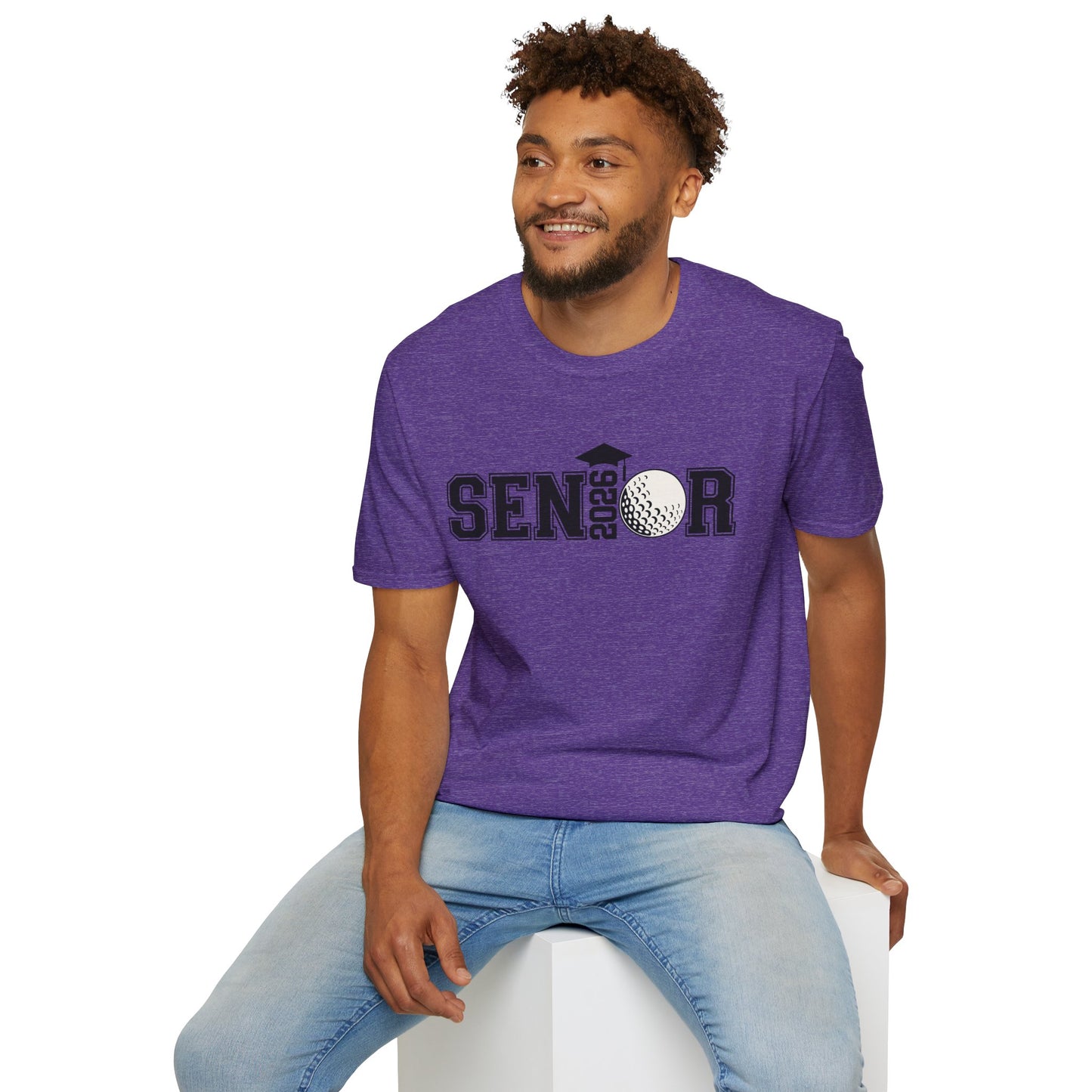 Senior Golf 2026 Unisex T-Shirt – Graduation Tee, Senior Shirt, Gift for Graduates, Class of 2026 Merchandise, Cool Casual Wear