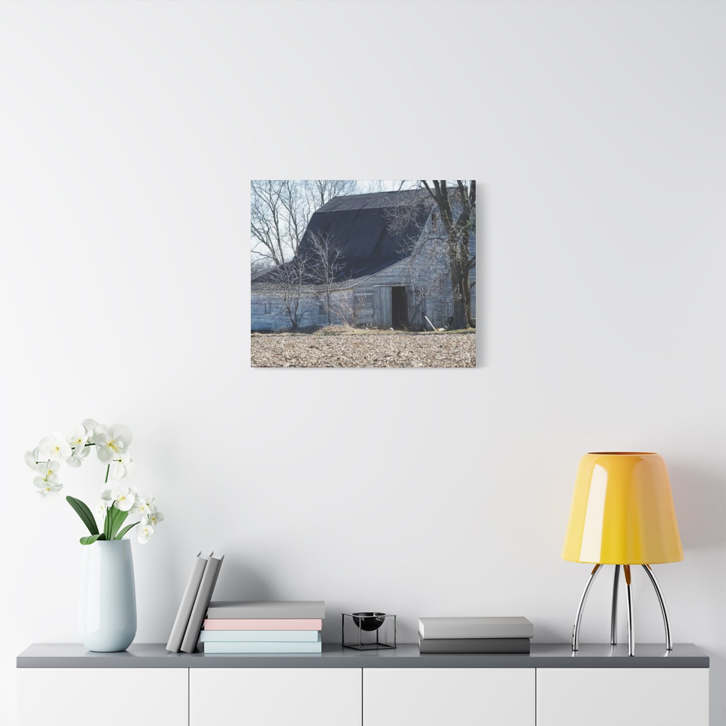 Rustic Barn Canvas Wall Art, Barn Decor, Country Home Decor, Farmhouse Wall Art, Rustic Home Decoration
