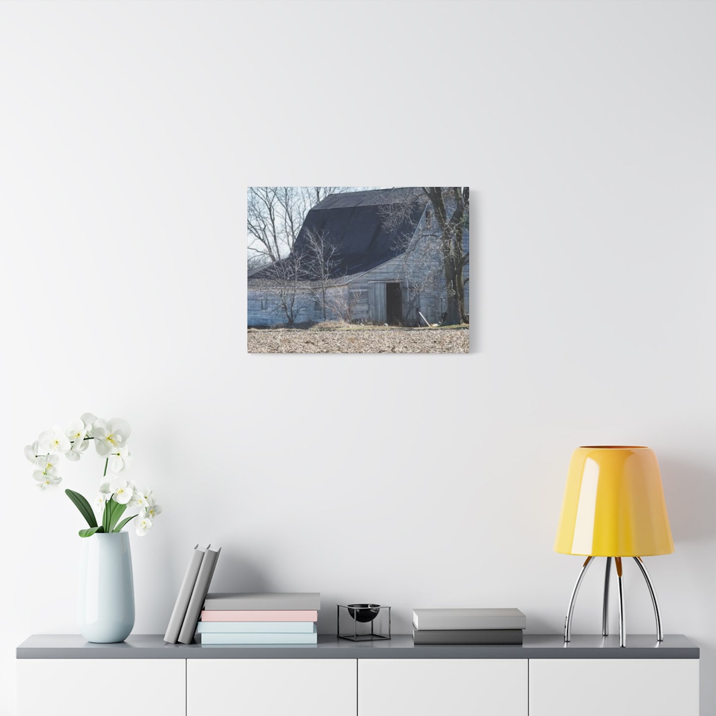 Rustic Barn Canvas Wall Art, Barn Decor, Country Home Decor, Farmhouse Wall Art, Rustic Home Decoration
