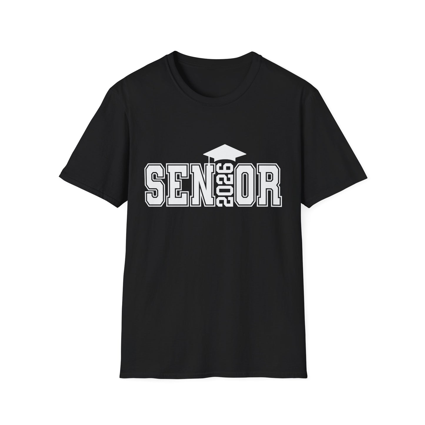 Class of 2026 Senior T-Shirt, Graduation Tee, Unisex Softstyle Shirt for Graduates, Perfect for Parties and Celebrations, Gift for Seniors