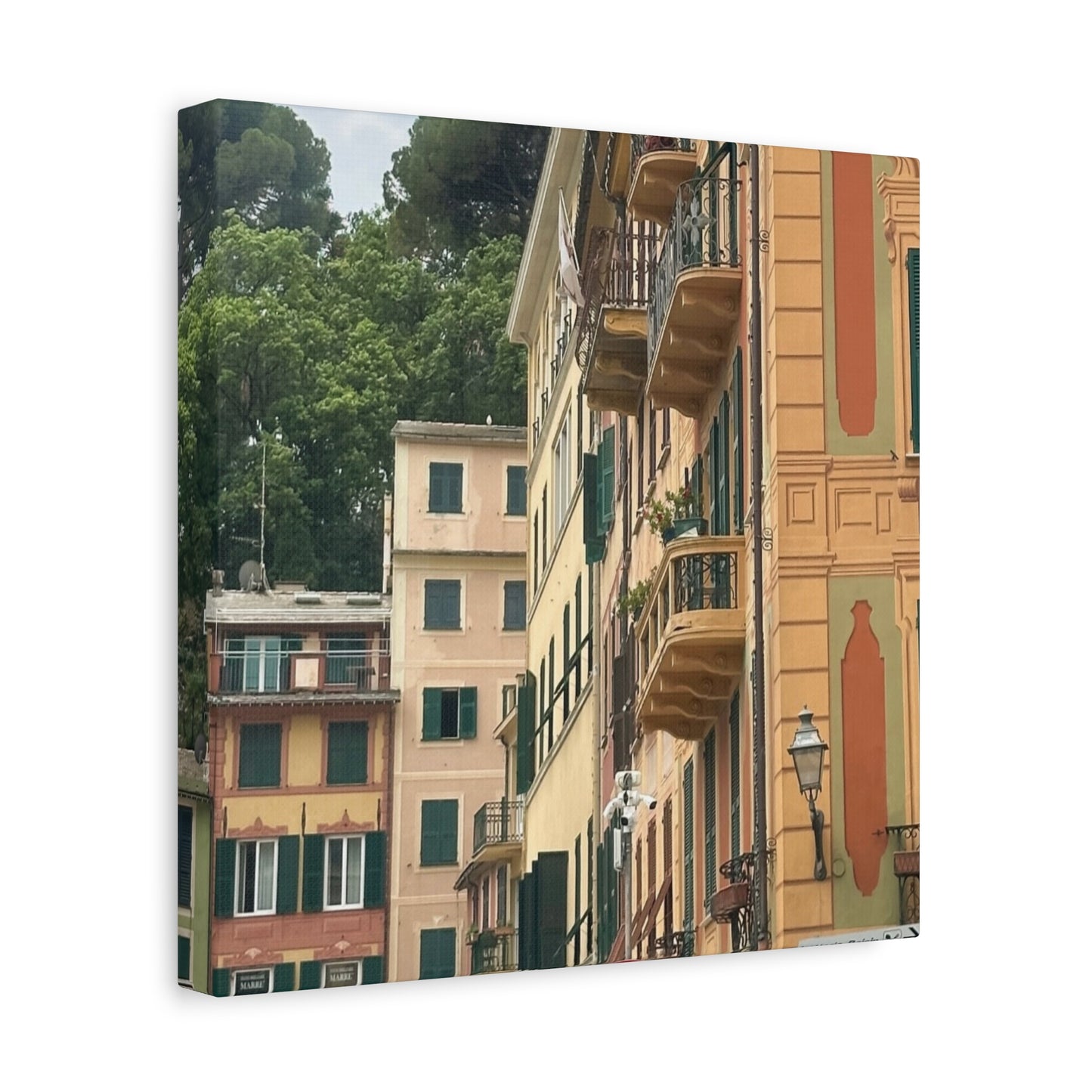 Italian Balcony Wall Decor, Home Decor, Gift for Art Lovers, Cozy Aesthetic, Travel Inspiration