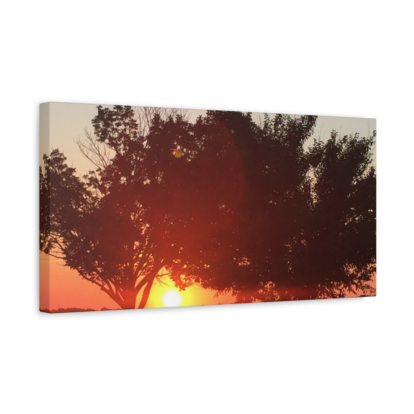 Sunset Serenity Canvas Wall Art, Relaxing Home Decor, Nature Print, Gift for Nature Lovers, Sunset Aesthetic, Art for Living Room