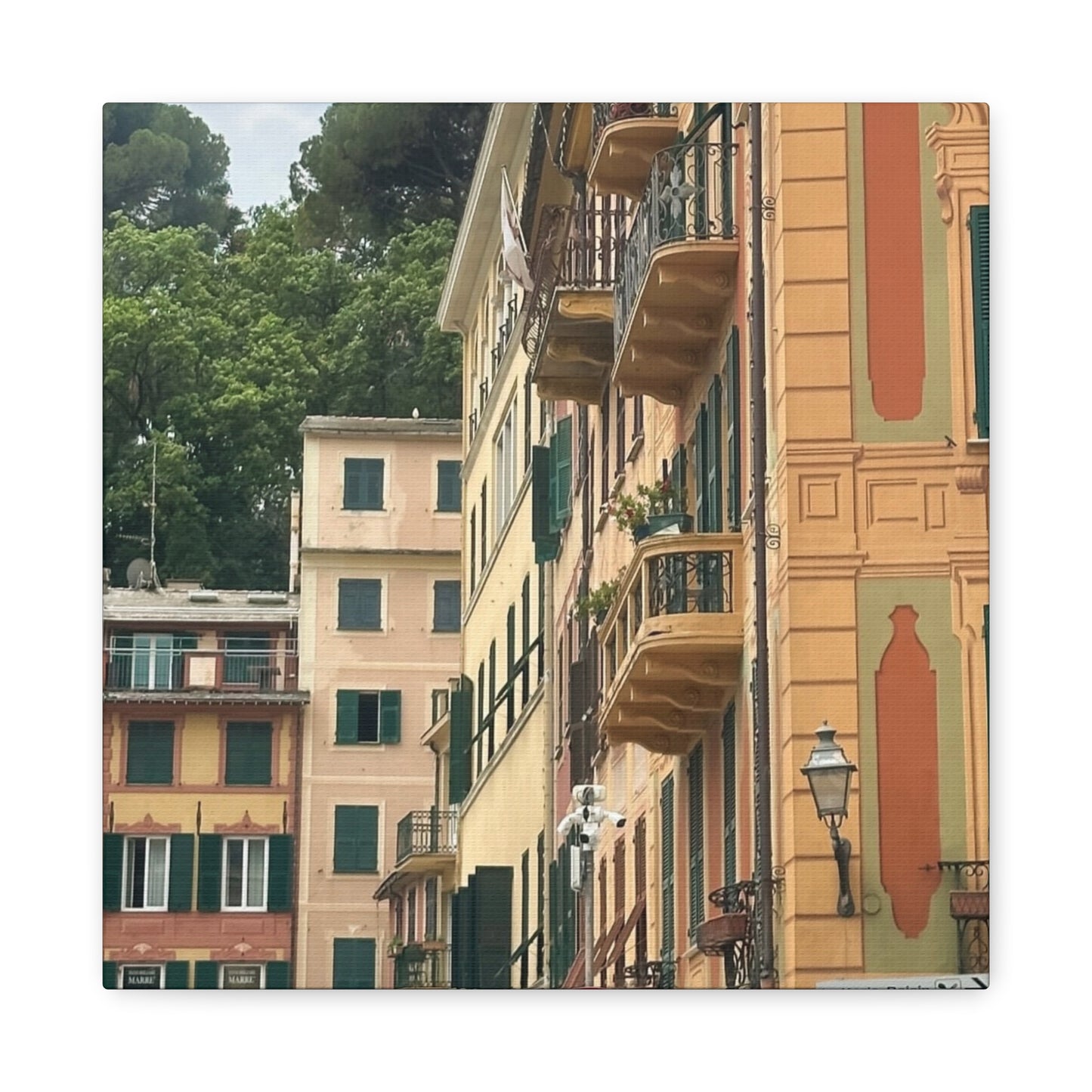 Italian Balcony Wall Decor, Home Decor, Gift for Art Lovers, Cozy Aesthetic, Travel Inspiration