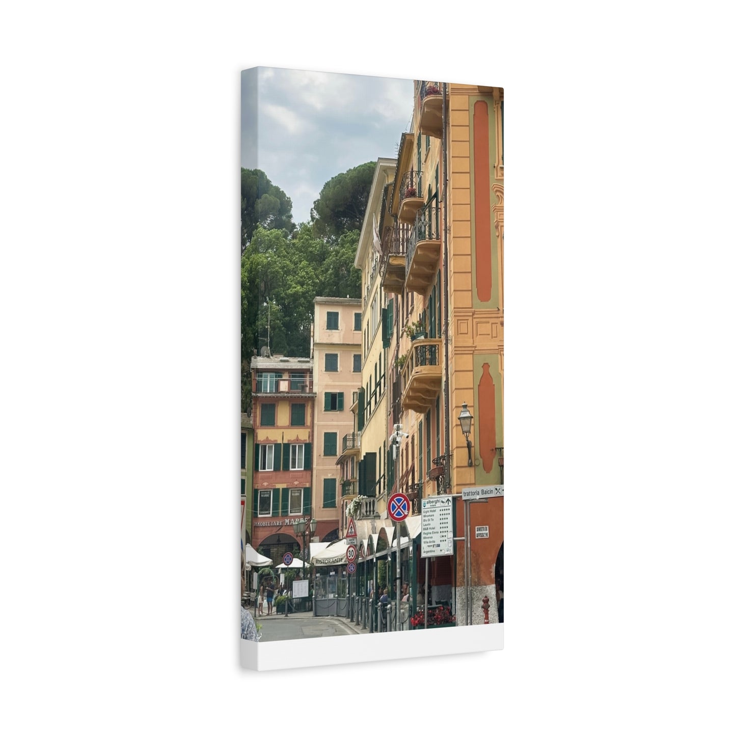 Italian Balcony Wall Decor, Home Decor, Gift for Art Lovers, Cozy Aesthetic, Travel Inspiration