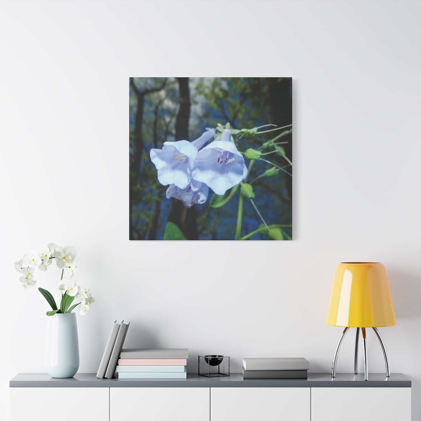 Floral Canvas Wall Art Print, Nature Decor, Gift for Flower Lovers, Home Decoration, Botanical Artwork