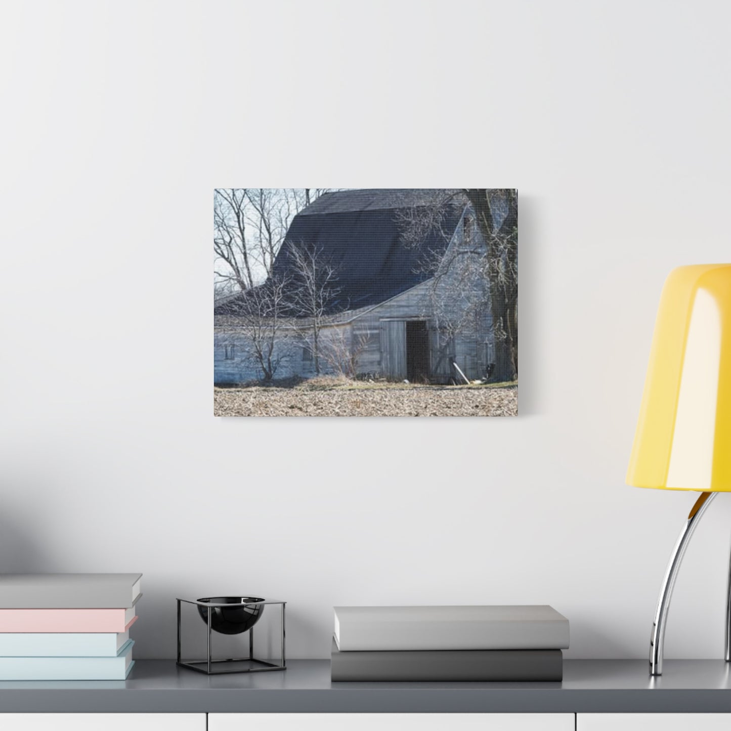 Rustic Barn Canvas Wall Art, Barn Decor, Country Home Decor, Farmhouse Wall Art, Rustic Home Decoration