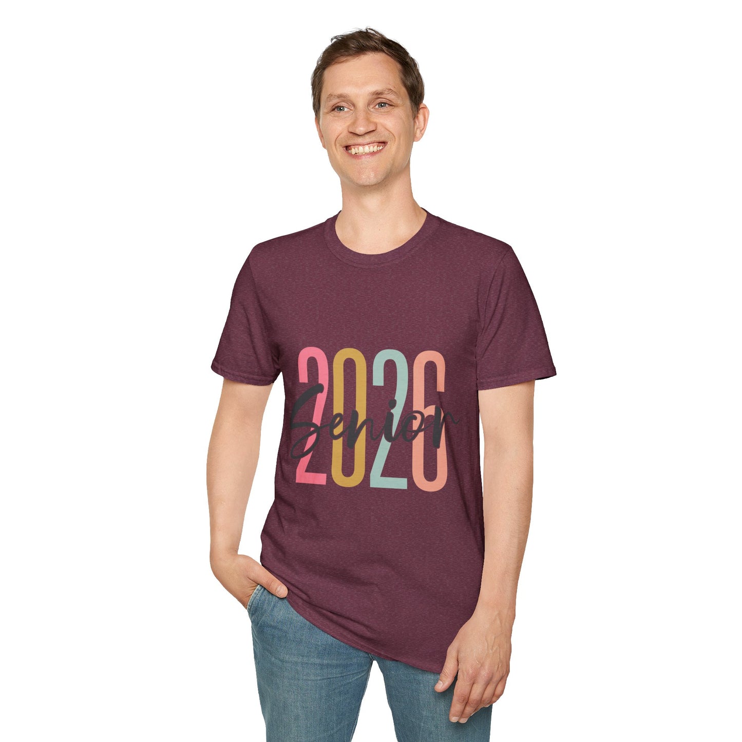 Graduating Class 2026 Unisex Softstyle T-Shirt | Senior Tee | High School Graduate Shirt | Celebration Apparel | Trendy Graduation Gift