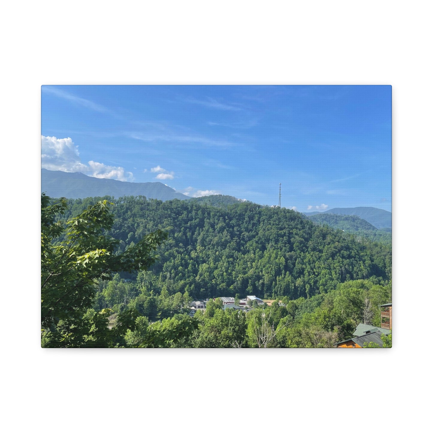 Scenic Matte Canvas Wall Art, Nature Decor, Mountain Landscape, Home Gallery, Gift Idea, Wall Decor