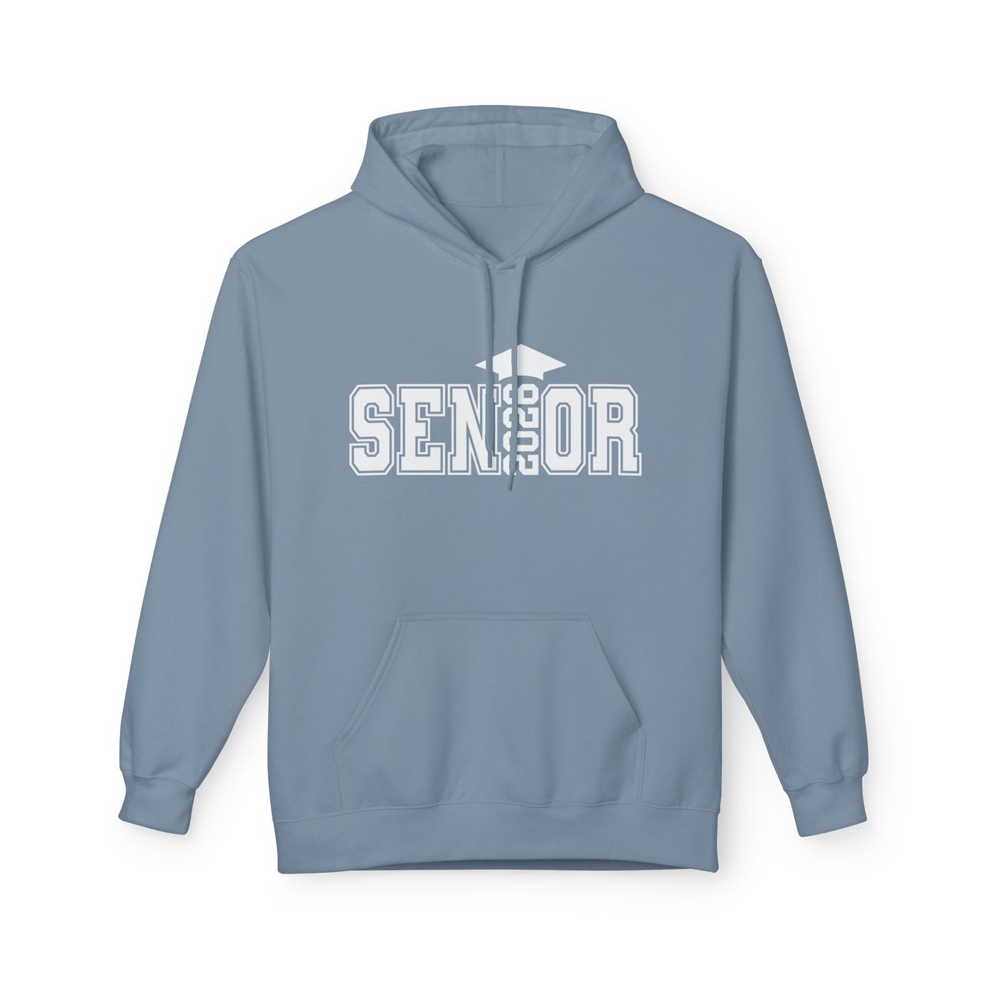 Senior Fleece Hoodie, Cozy Graduation Gift, Class of 2024 Sweatshirt, Unisex Hoodie, Senior Spirit Wear, Comfortable Casual Wear