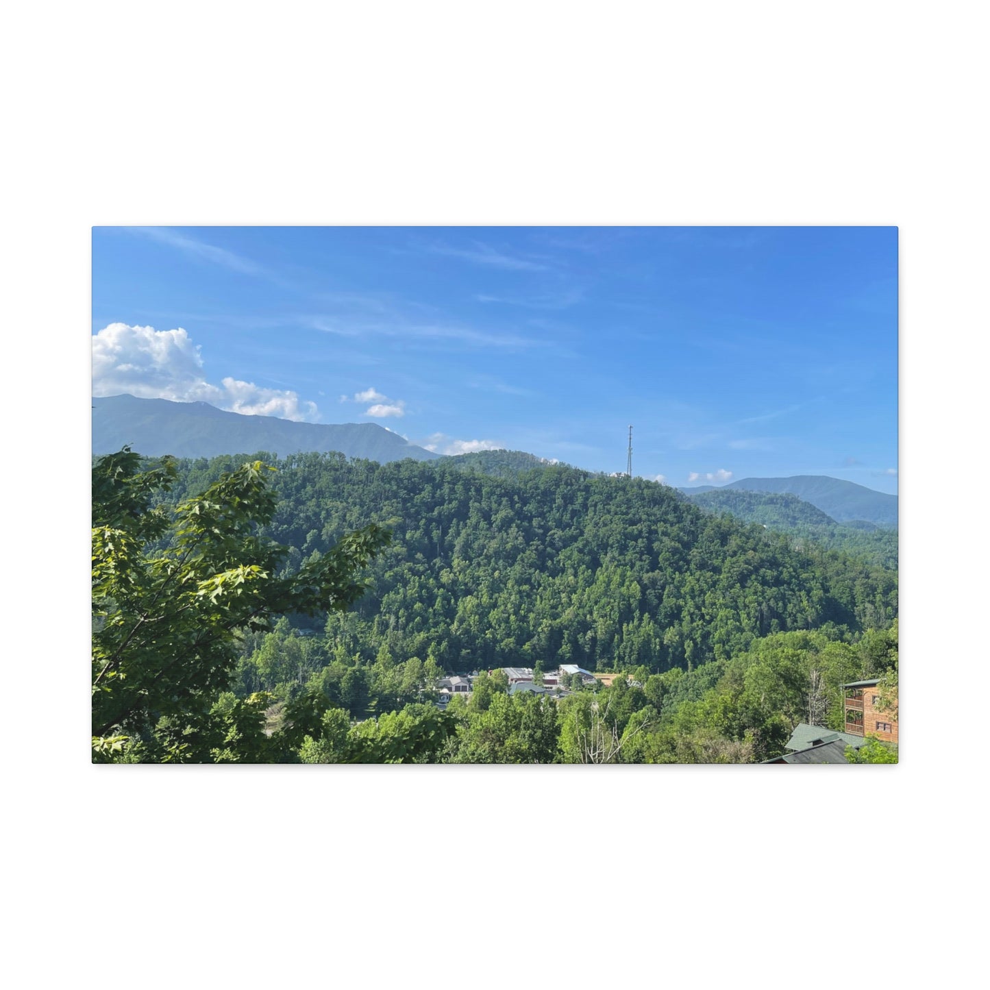 Scenic Matte Canvas Wall Art, Nature Decor, Mountain Landscape, Home Gallery, Gift Idea, Wall Decor