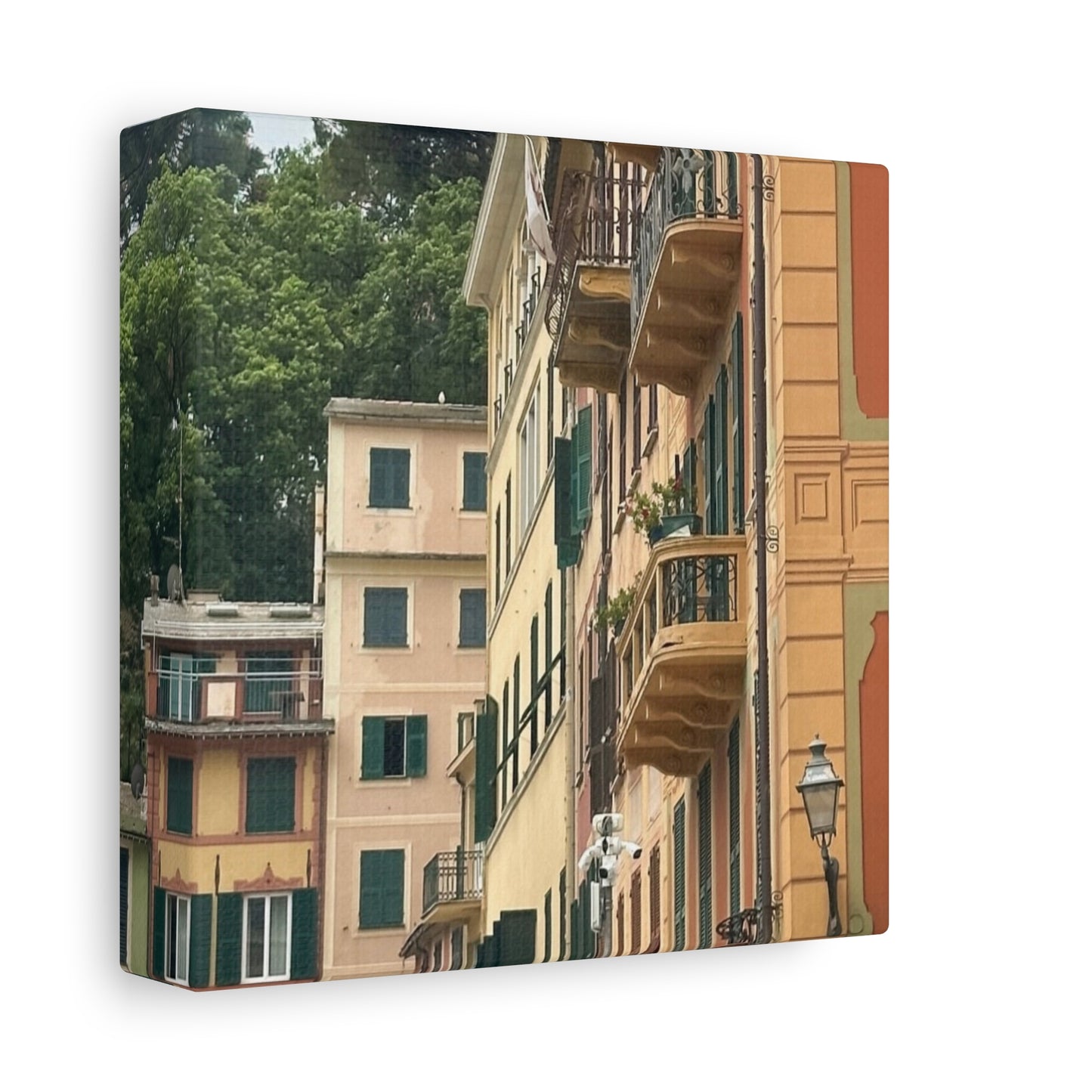 Italian Balcony Wall Decor, Home Decor, Gift for Art Lovers, Cozy Aesthetic, Travel Inspiration