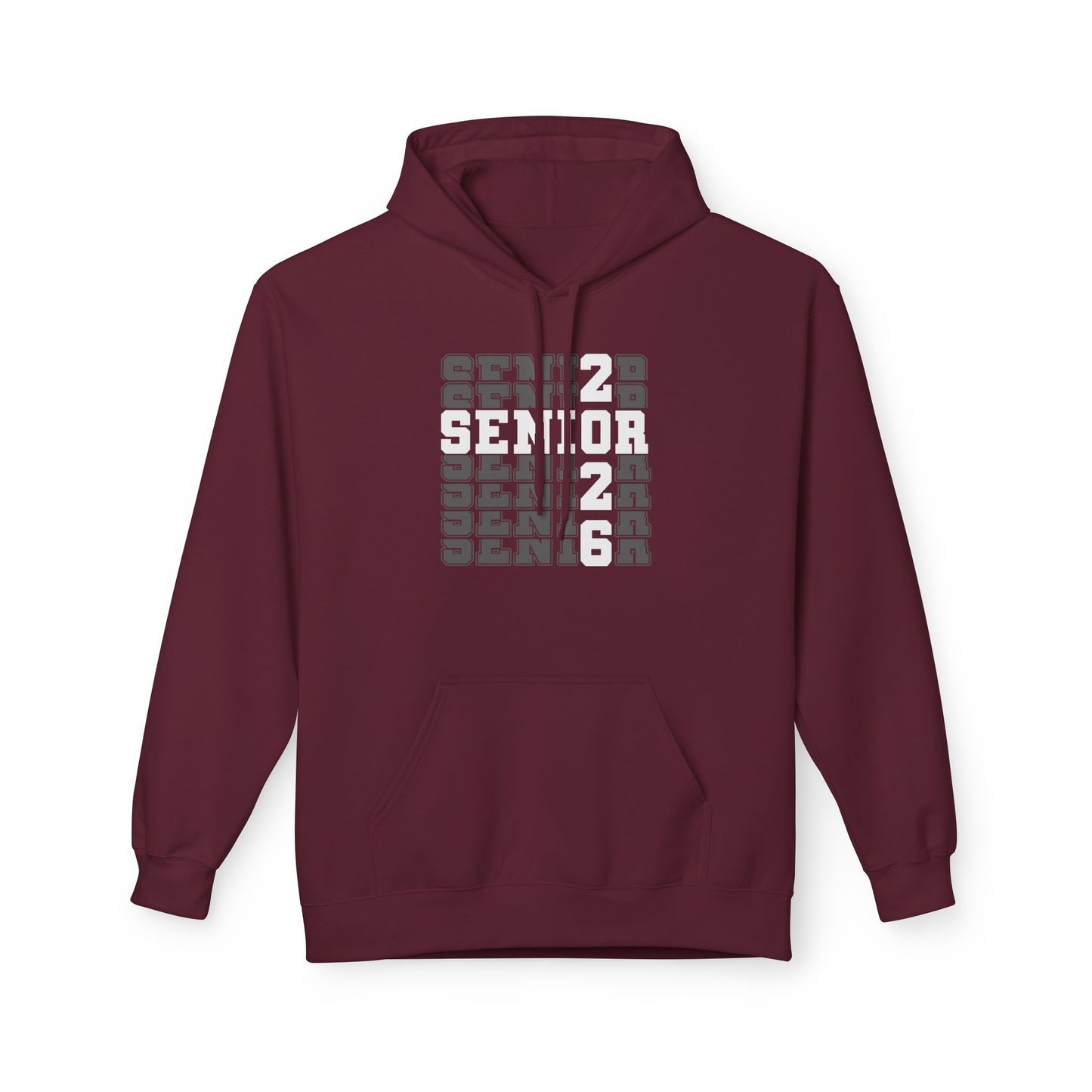 Senior Year Fleece Hoodie | Unisex Cozy Pullover | Perfect Graduation Gift, Class of 2023 Apparel, Everyday Comfort, School Spirit