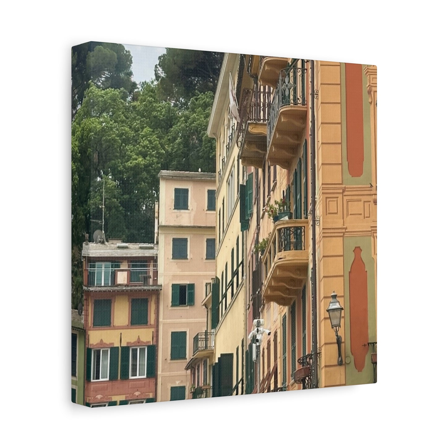 Italian Balcony Wall Decor, Home Decor, Gift for Art Lovers, Cozy Aesthetic, Travel Inspiration
