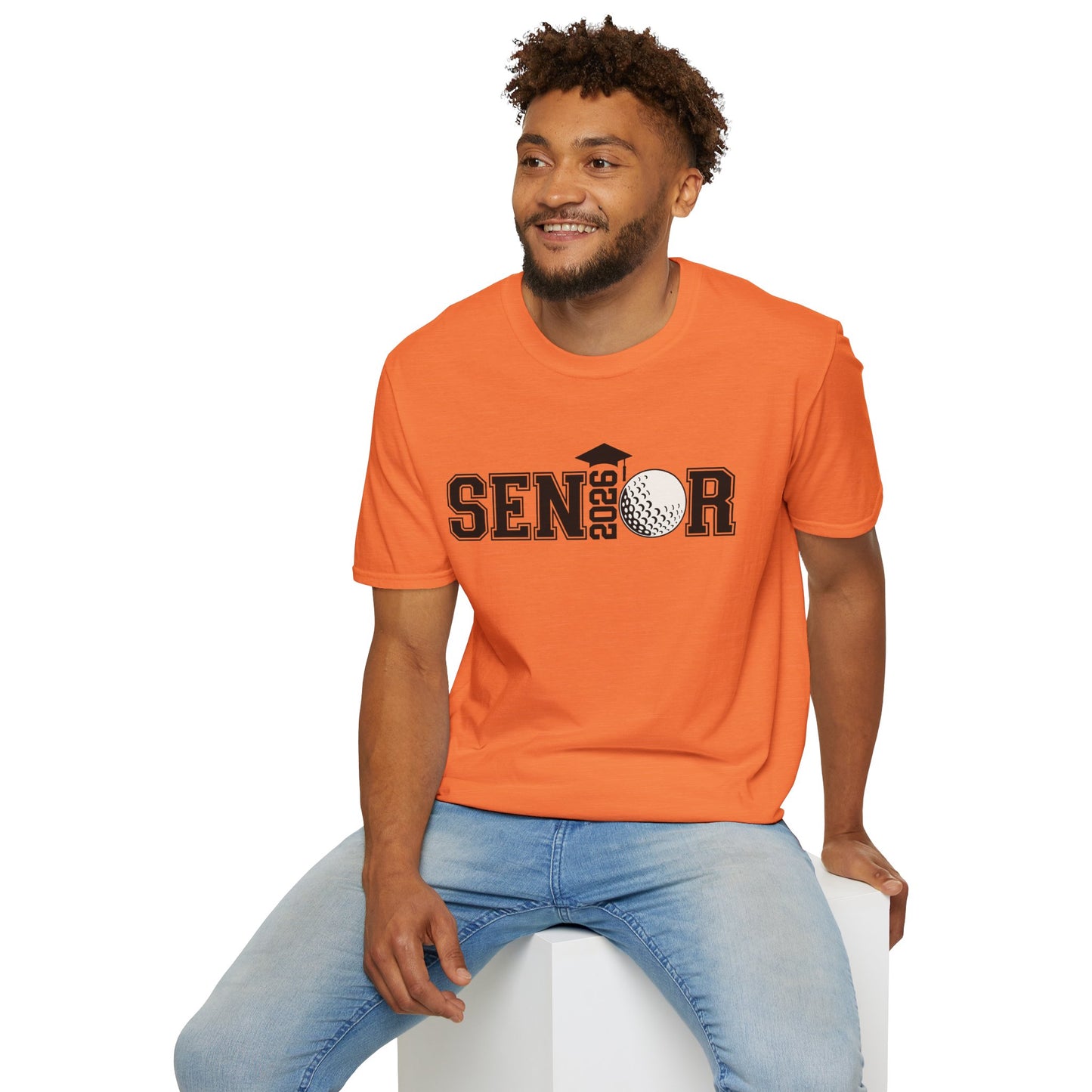 Senior Golf 2026 Unisex T-Shirt – Graduation Tee, Senior Shirt, Gift for Graduates, Class of 2026 Merchandise, Cool Casual Wear