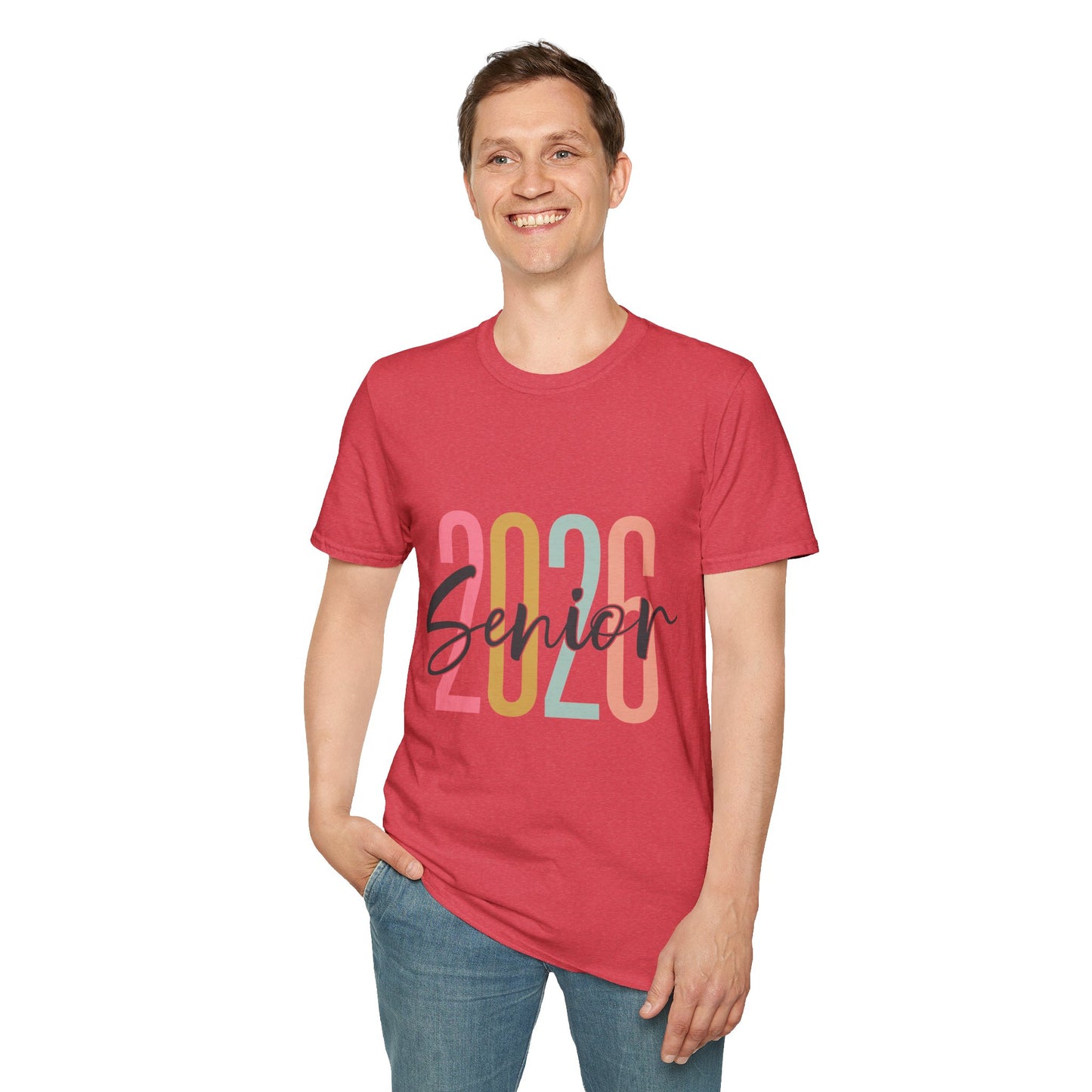 Graduating Class 2026 Unisex Softstyle T-Shirt | Senior Tee | High School Graduate Shirt | Celebration Apparel | Trendy Graduation Gift