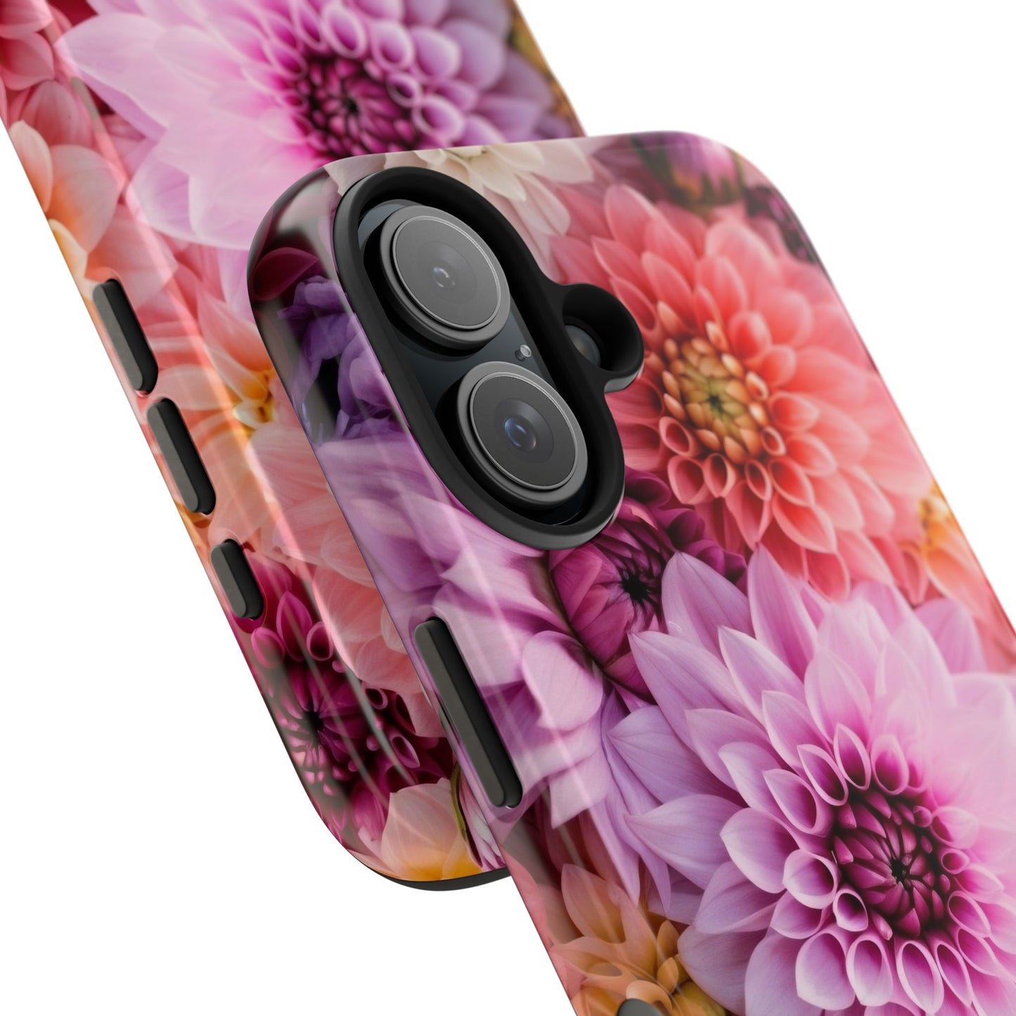 Floral Tough Phone Cases, Durable Phone Cover, Flower Print Case, Gift for Her, Spring Accessories, Custom Phone Case