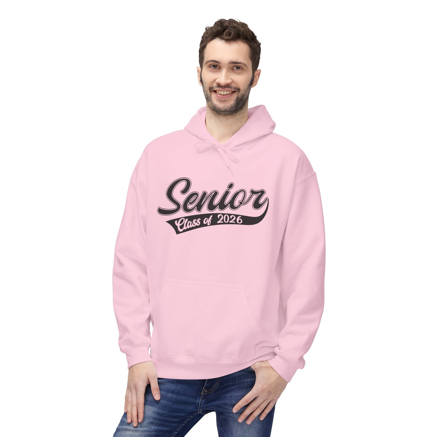Class of 2026 Senior Hoodie | Unisex Midweight Fleece | Graduation Gift | College Bound | Class Spirit Wear, Trendy Graduation Apparel