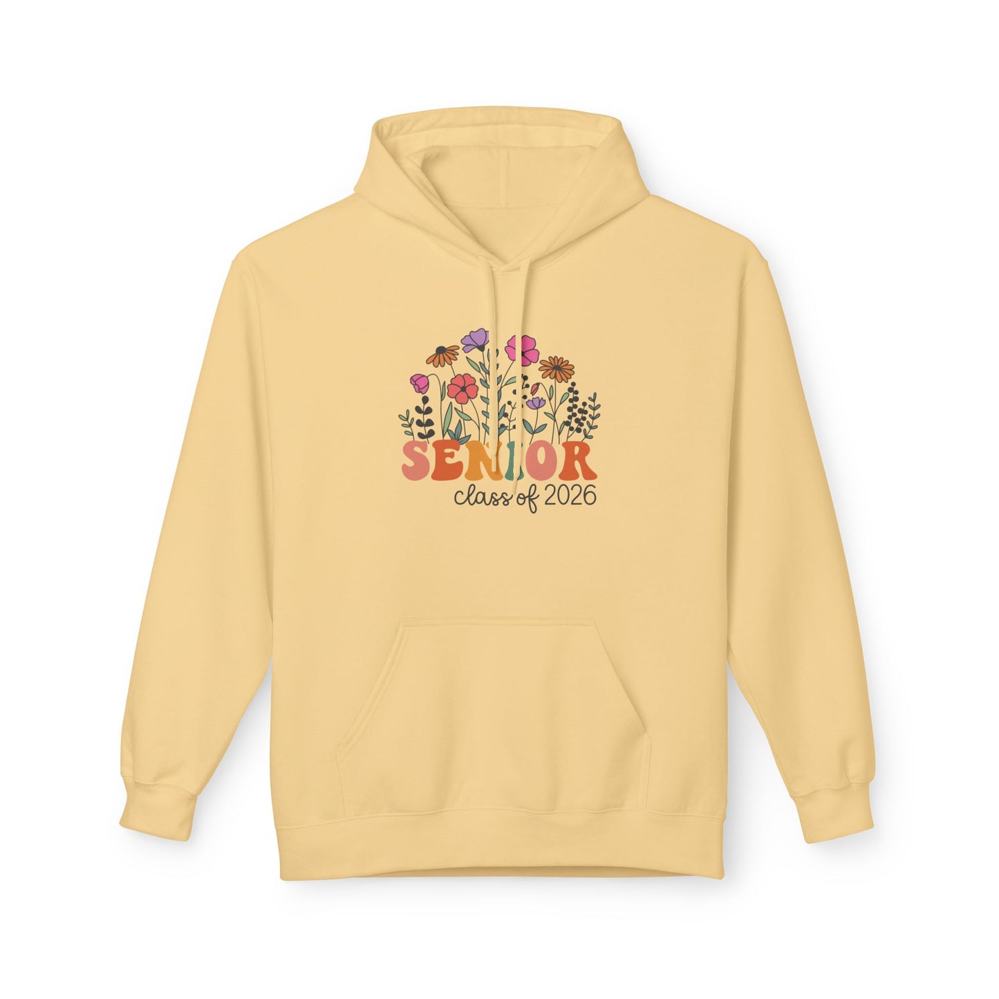 Graduation Senior Fleece Hoodie | Class of 2026 Sweatshirt | Unisex Comfort | Gift for Graduates | Senior Year Celebration