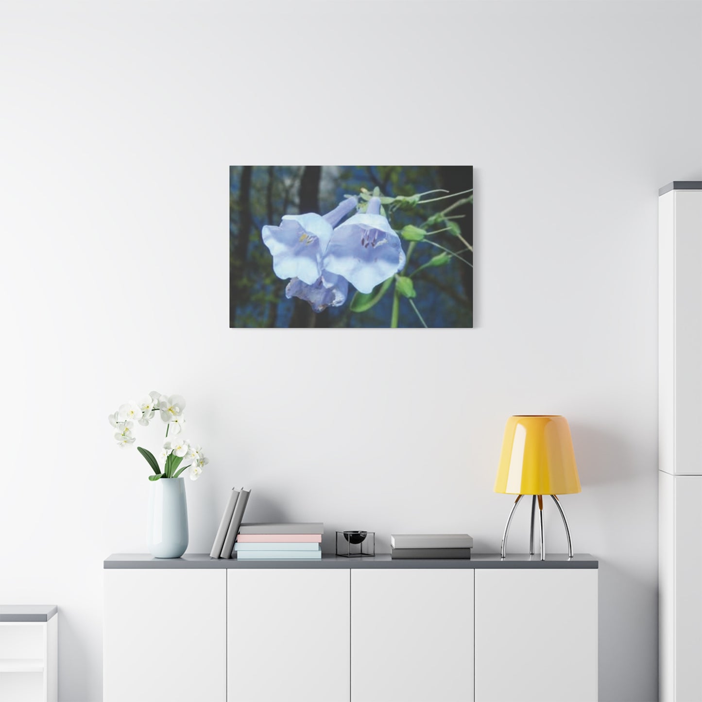 Floral Canvas Wall Art Print, Nature Decor, Gift for Flower Lovers, Home Decoration, Botanical Artwork