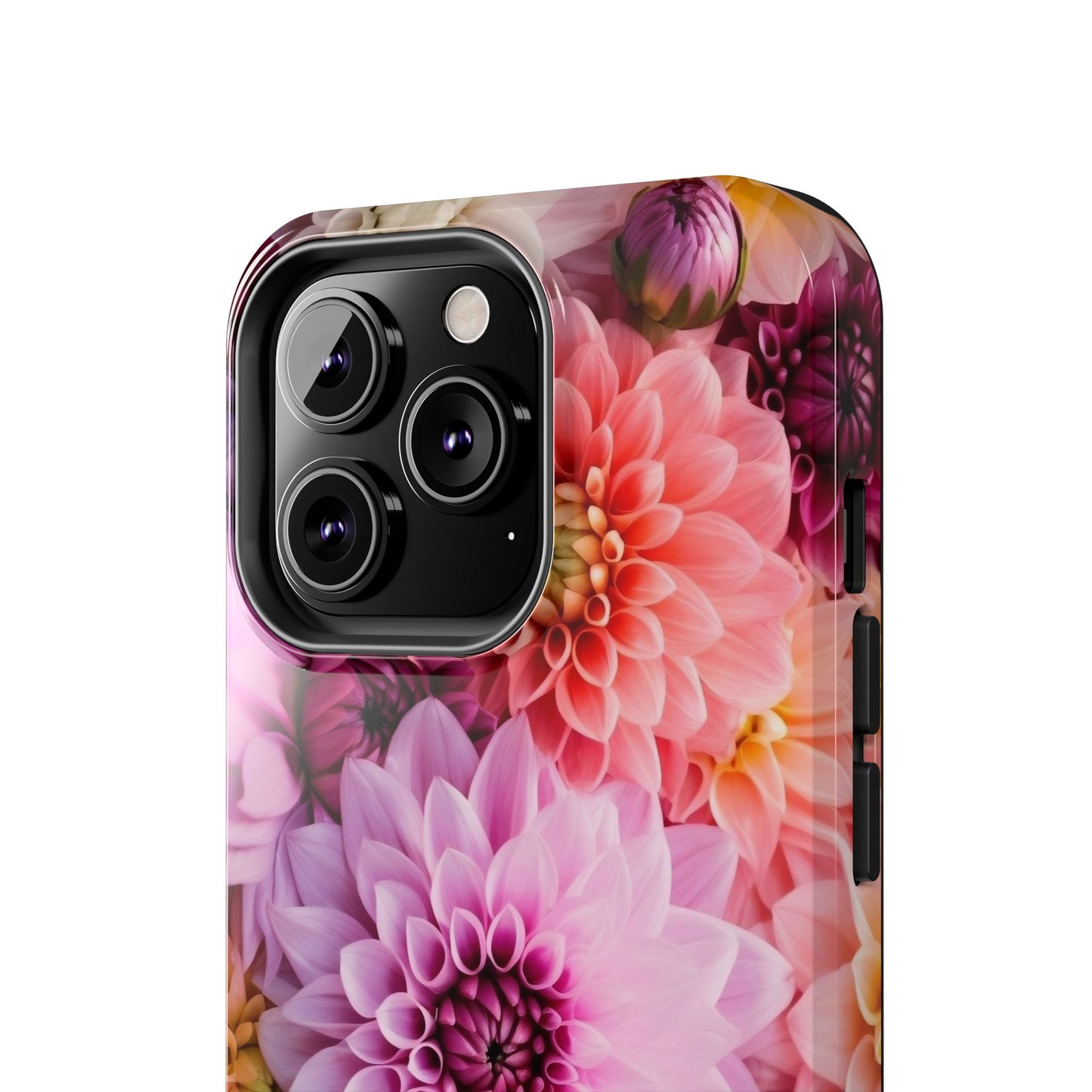 Floral Tough Phone Cases, Durable Phone Cover, Flower Print Case, Gift for Her, Spring Accessories, Custom Phone Case