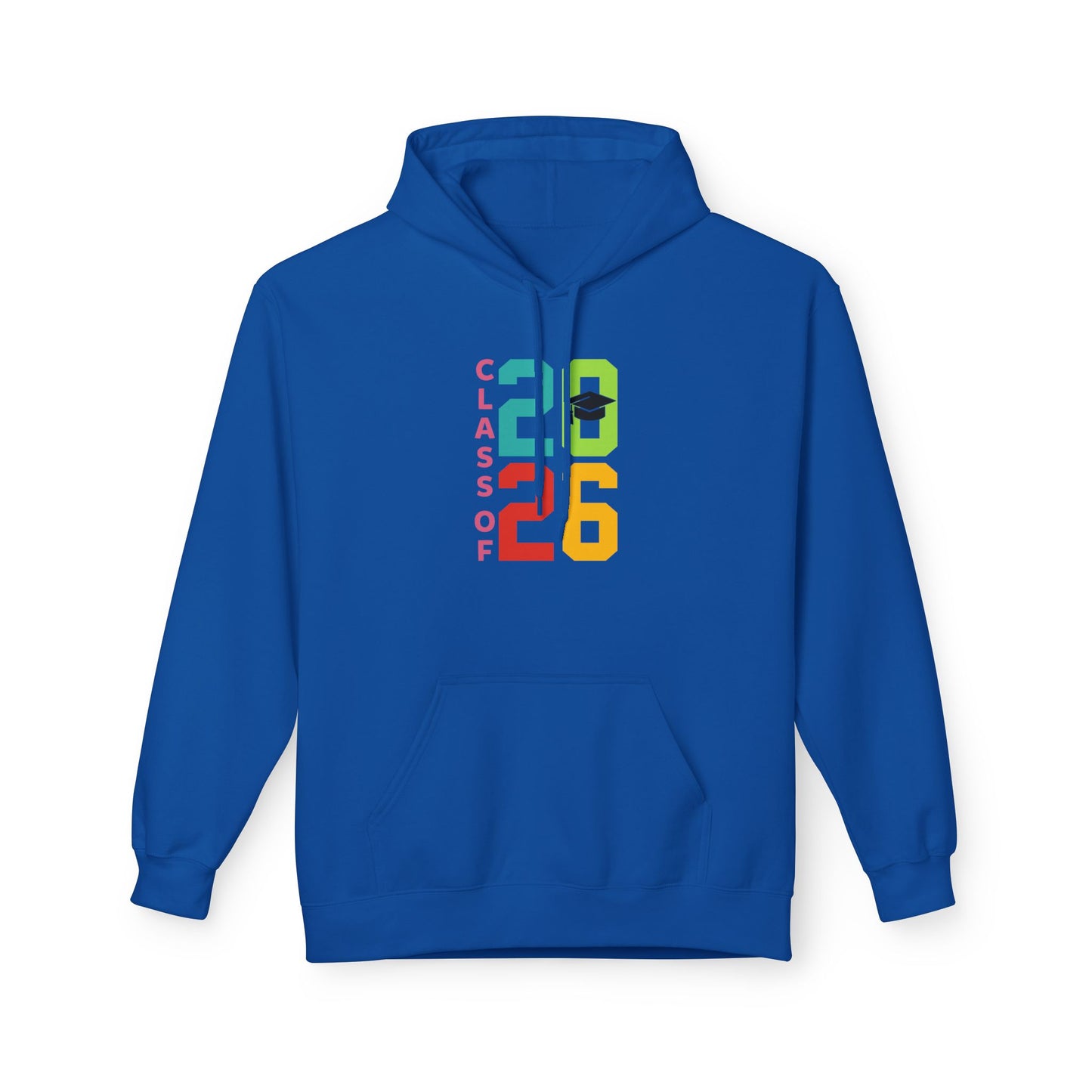Class of 2026 Unisex Fleece Hoodie, Graduation Gift, College Bound Apparel, Cozy Layer, Student Spirit Wear