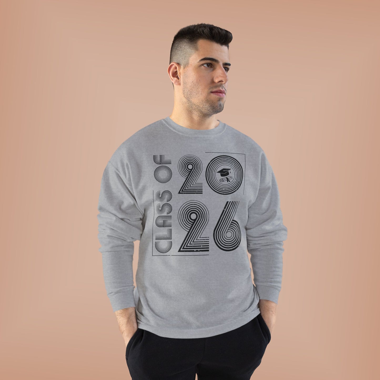 Class of 2026 Unisex EcoSmart® Crewneck Sweatshirt - Perfect Graduation Gift